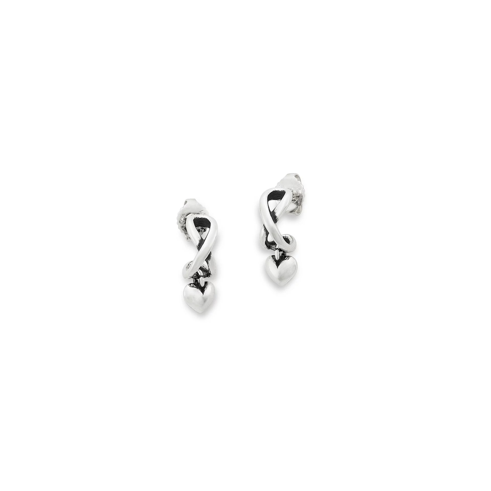 Delicate Infinite Love Hoops