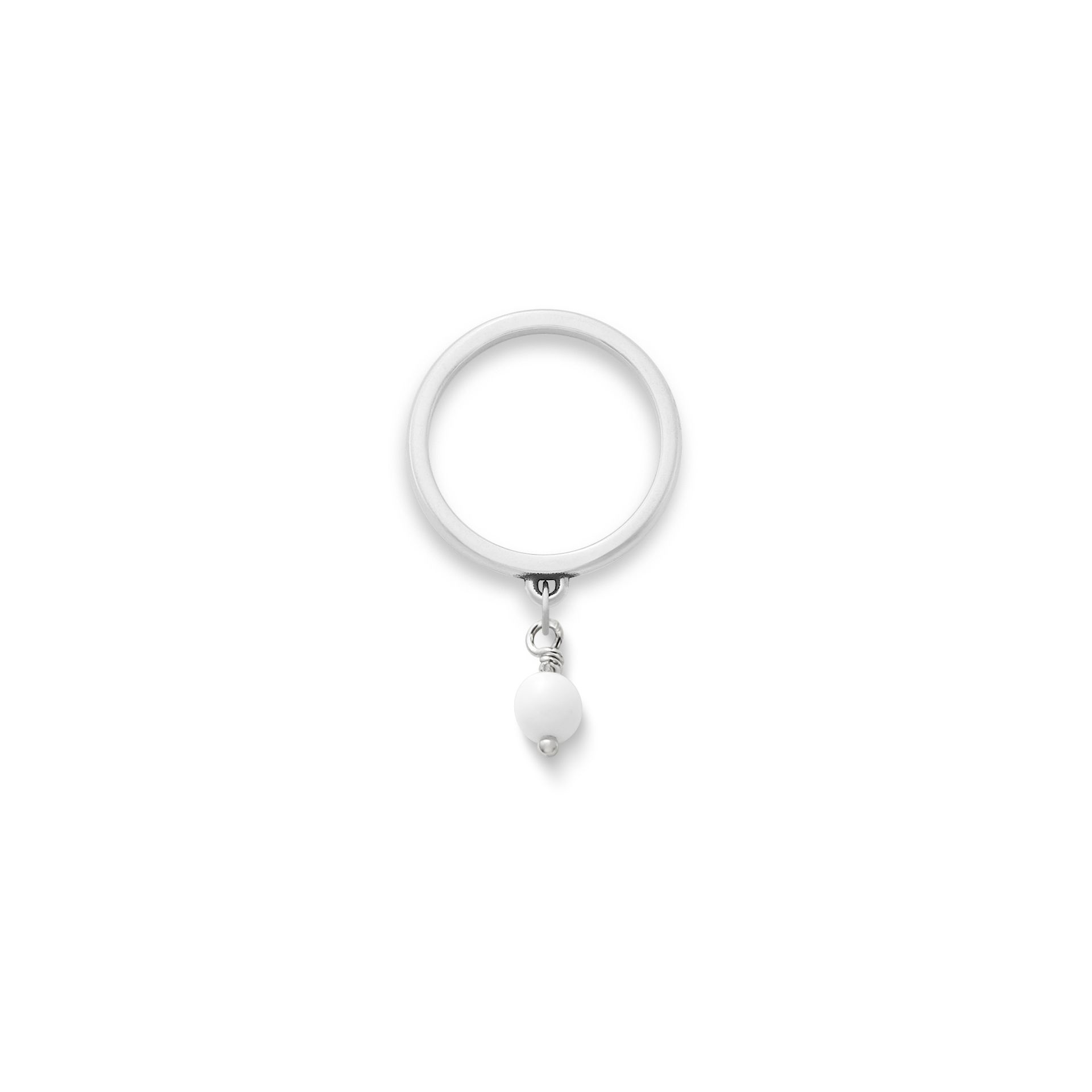 Glass Enhancer Bead Dangle Ring