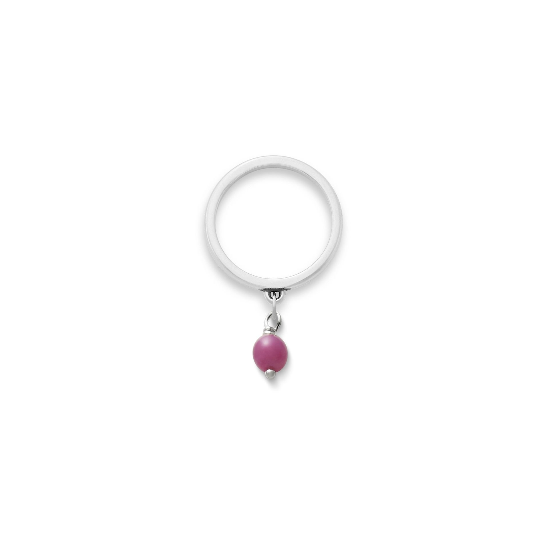 Glass Enhancer Bead Dangle Ring