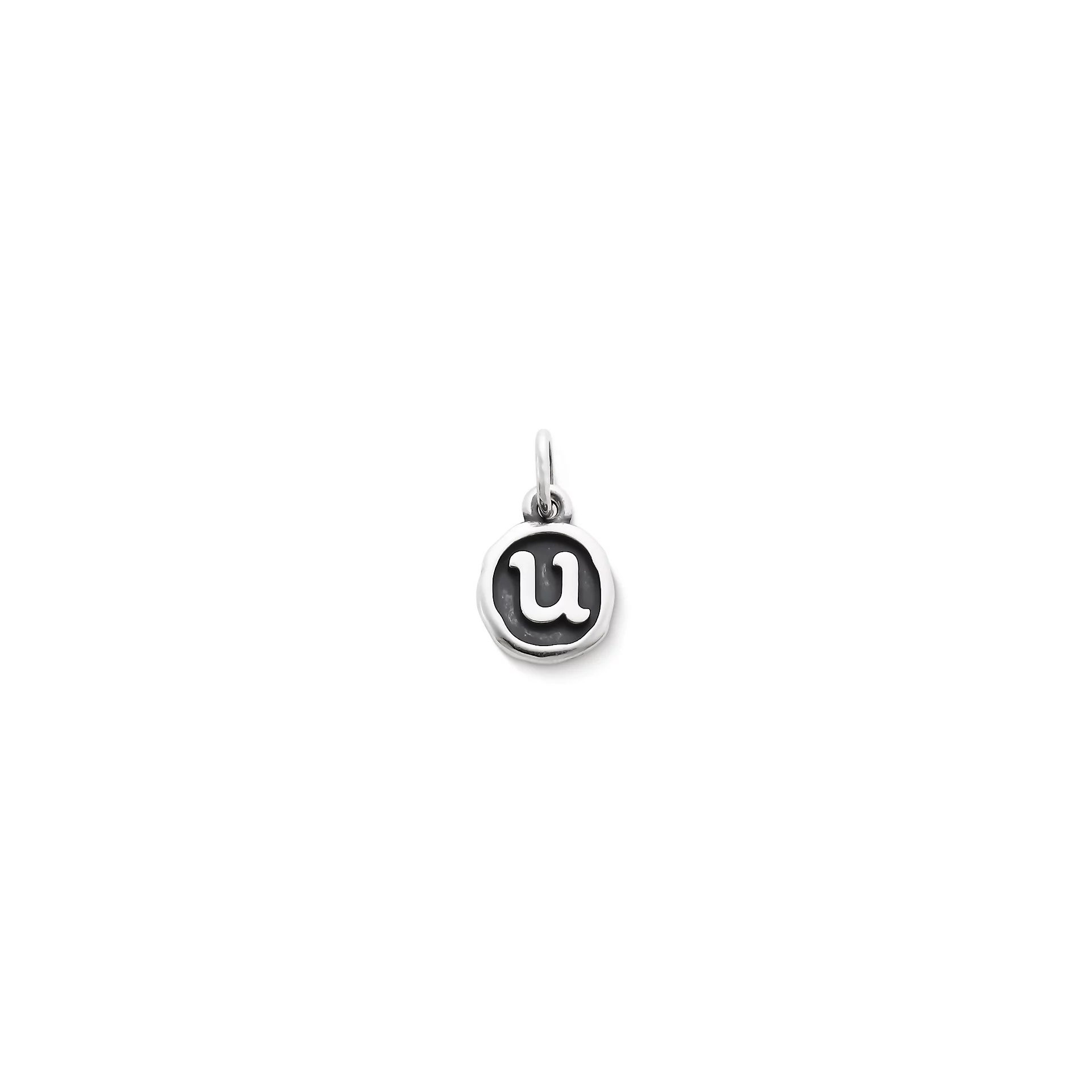 Vintage Type Initial Charm