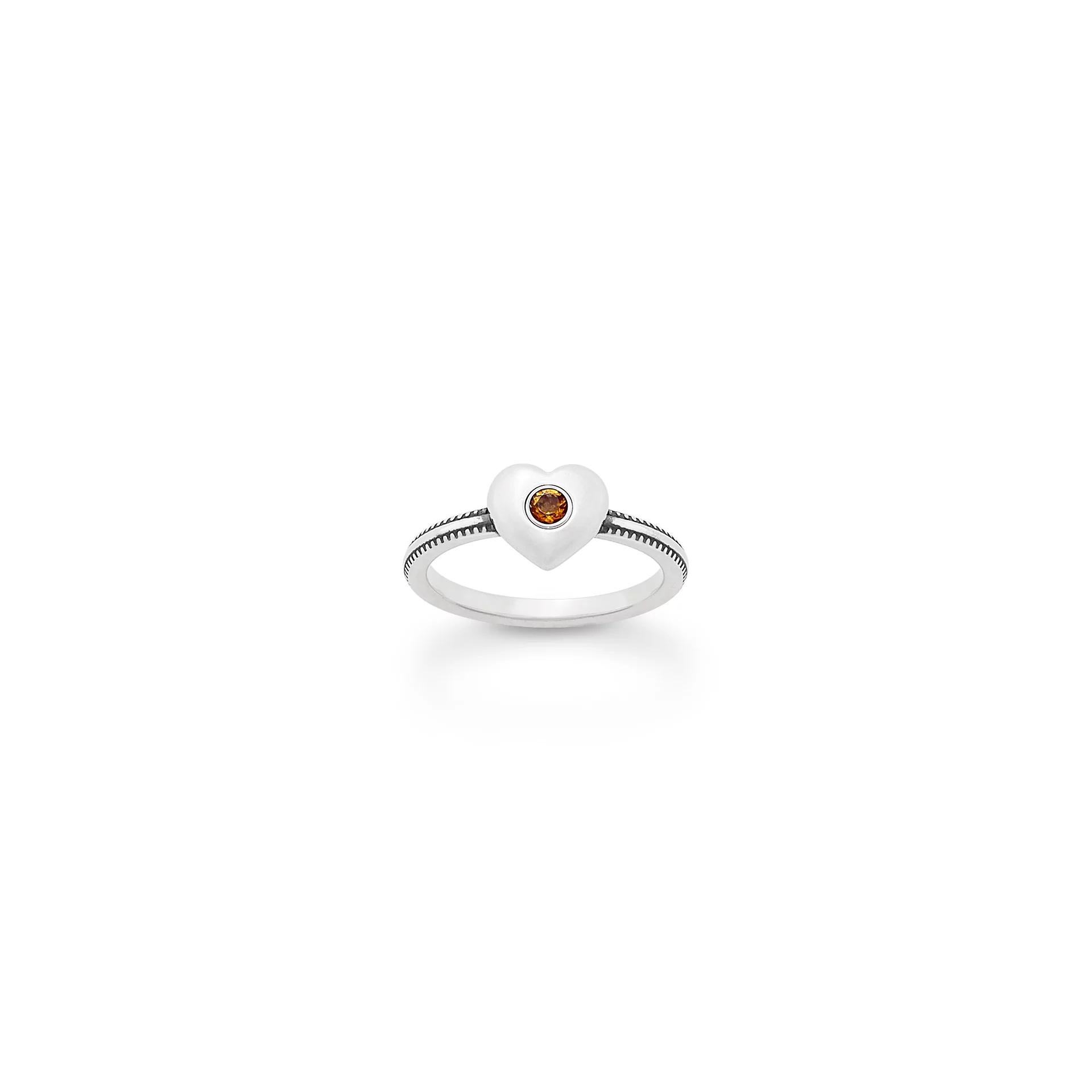 Keepsake Heart Birthstone Ring