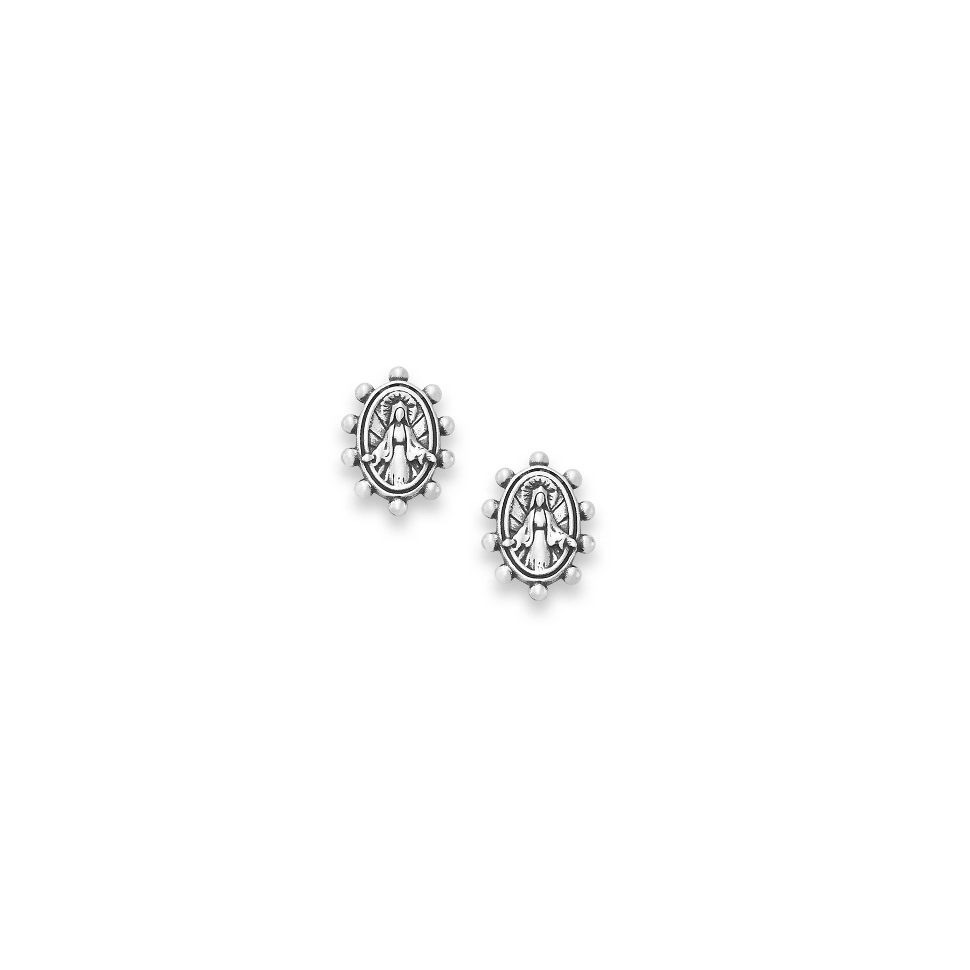 Virgin Mary Studs