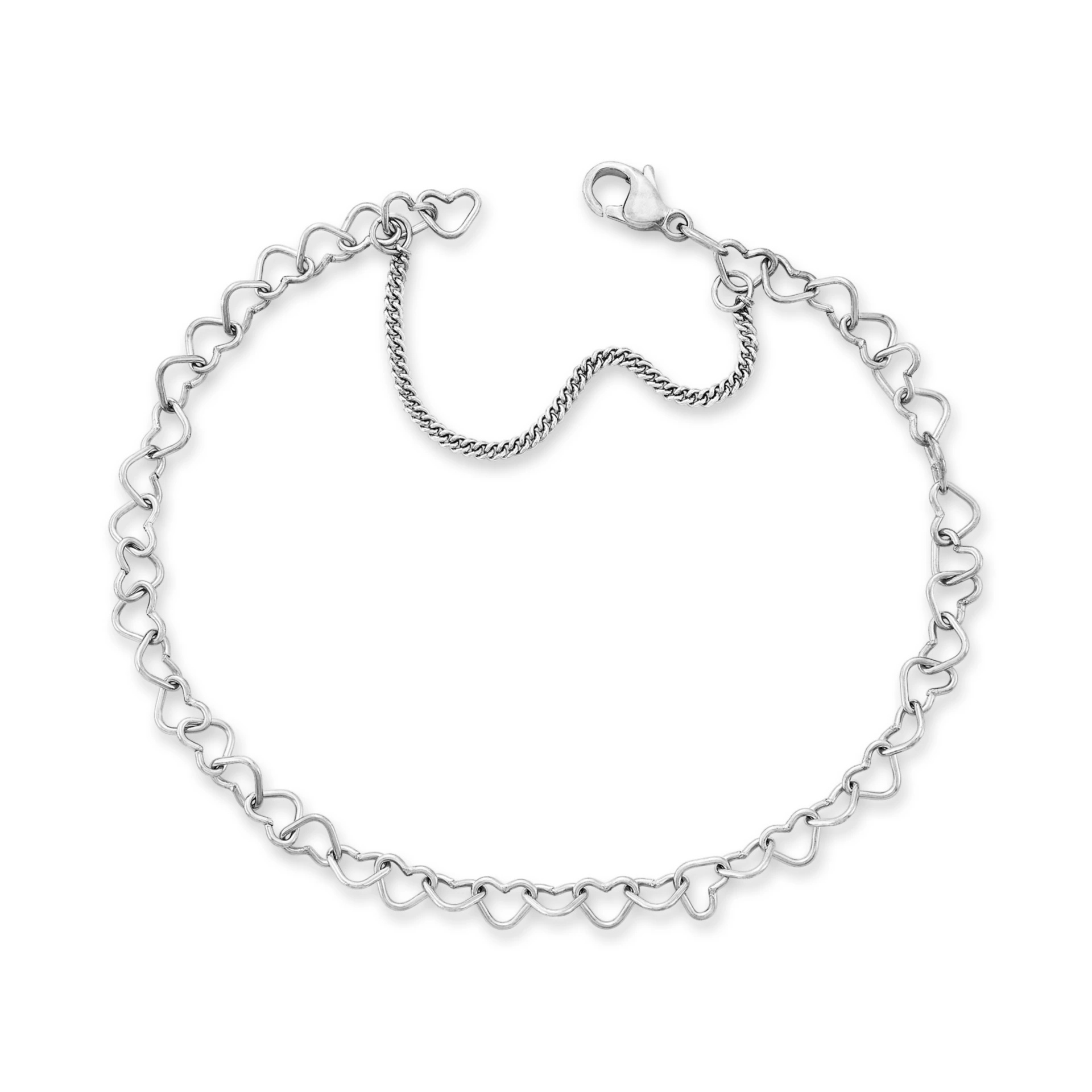 Light Connected Hearts Charm Bracelet