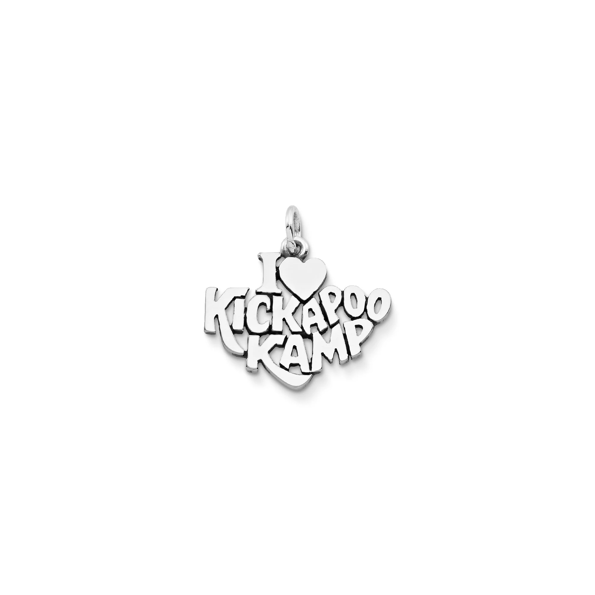 I Love Kickapoo Kamp Charm