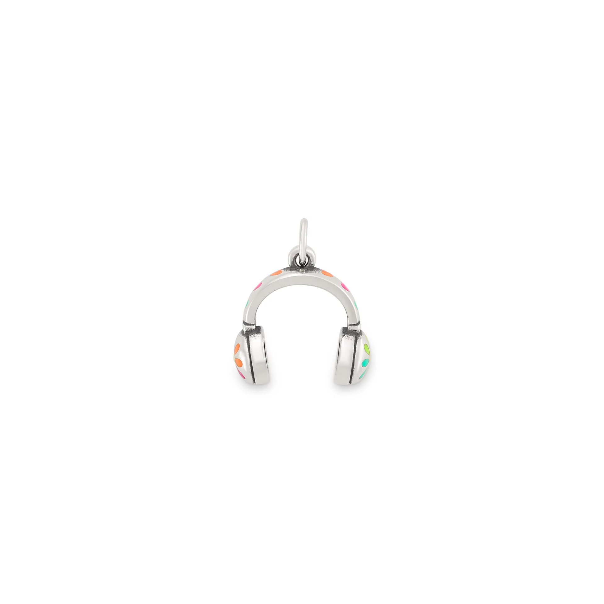 Enamel Love My Headphones Charm