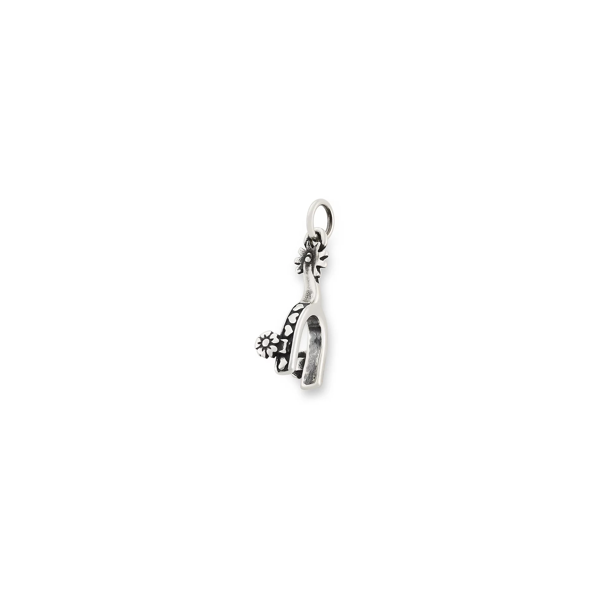 Hearts and Flowers Spur Charm