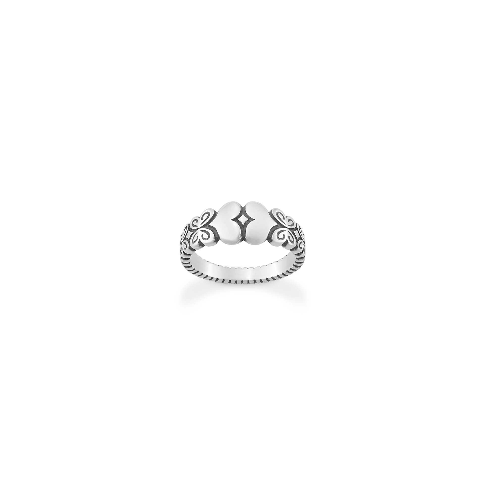 Hearts and Butterflies Ring