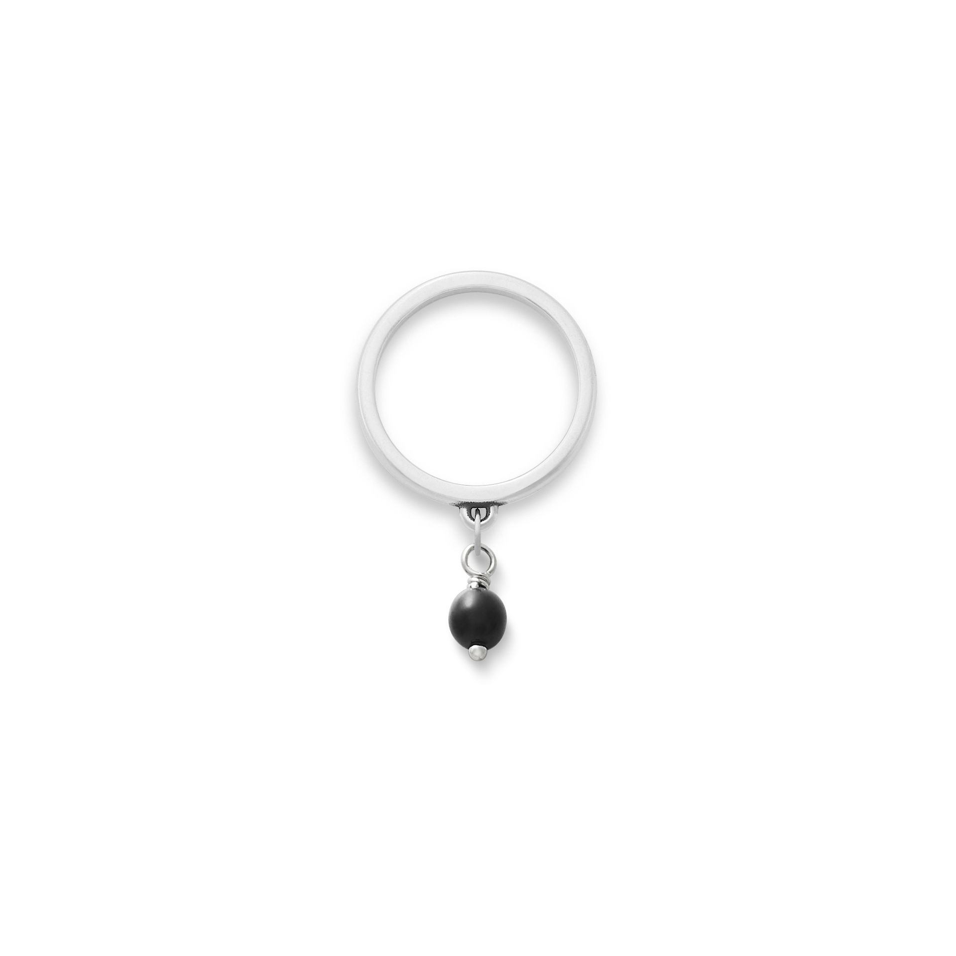 Glass Enhancer Bead Dangle Ring