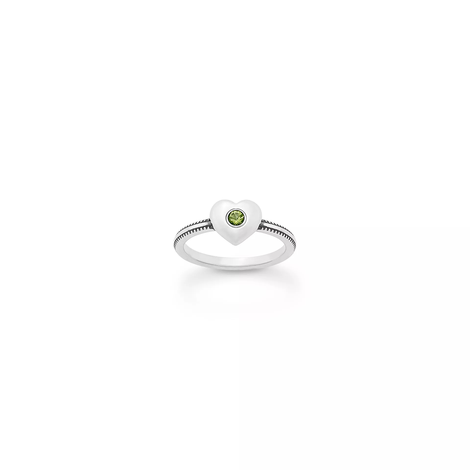 Keepsake Heart Birthstone Ring