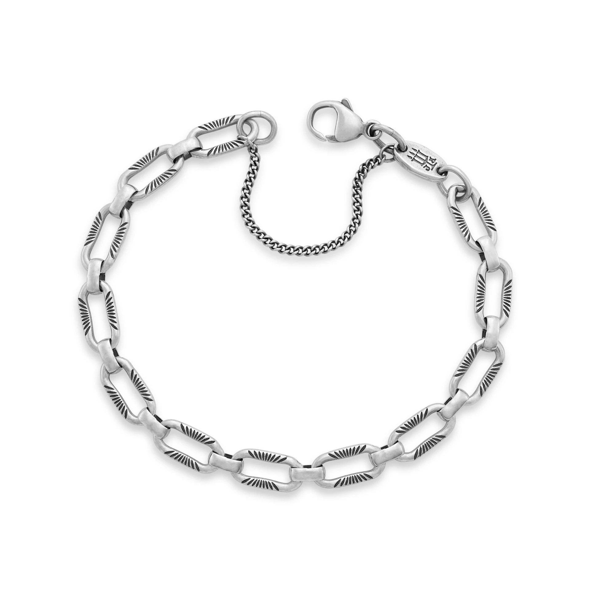 Ornate Links Charm Bracelet