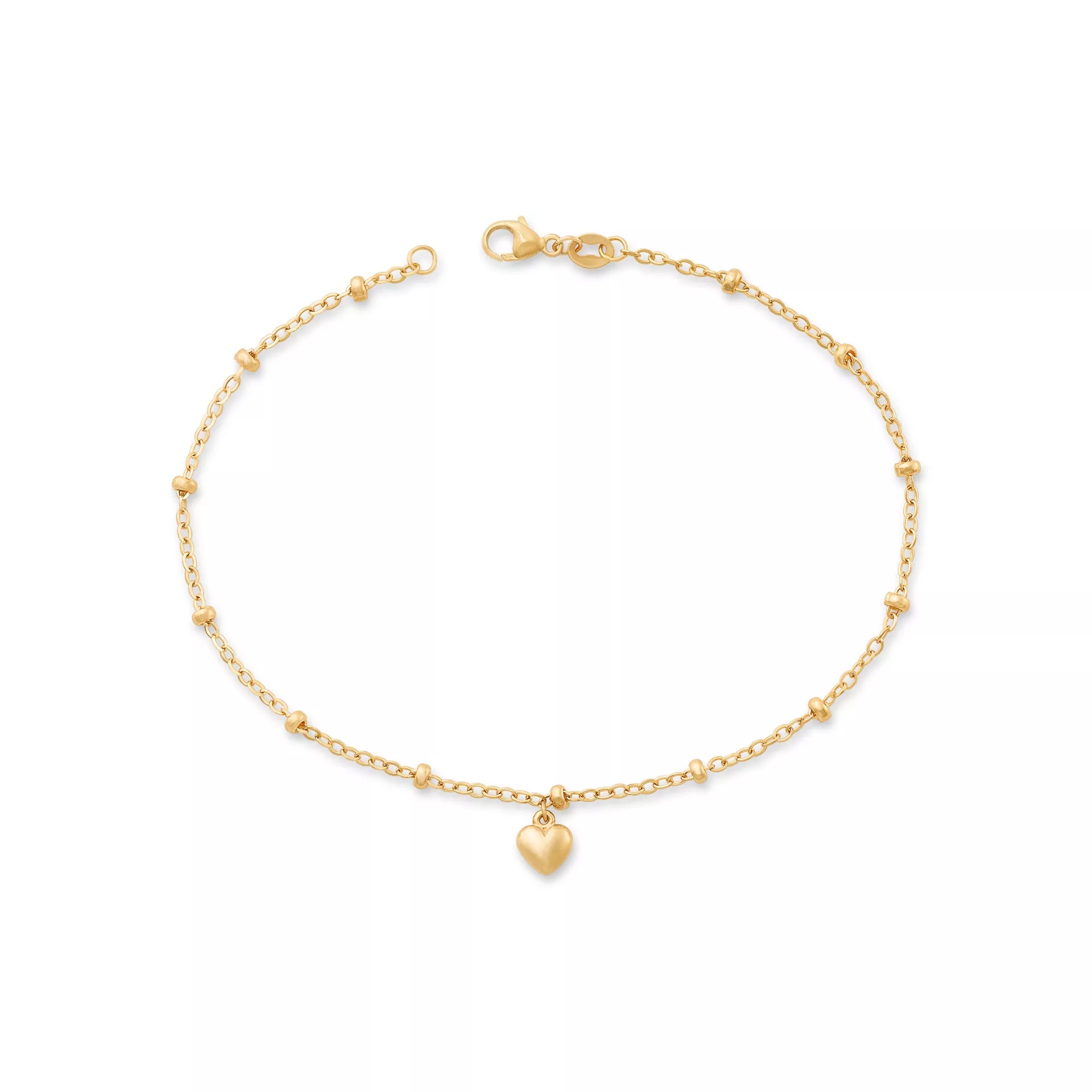 Heart Drop Anklet