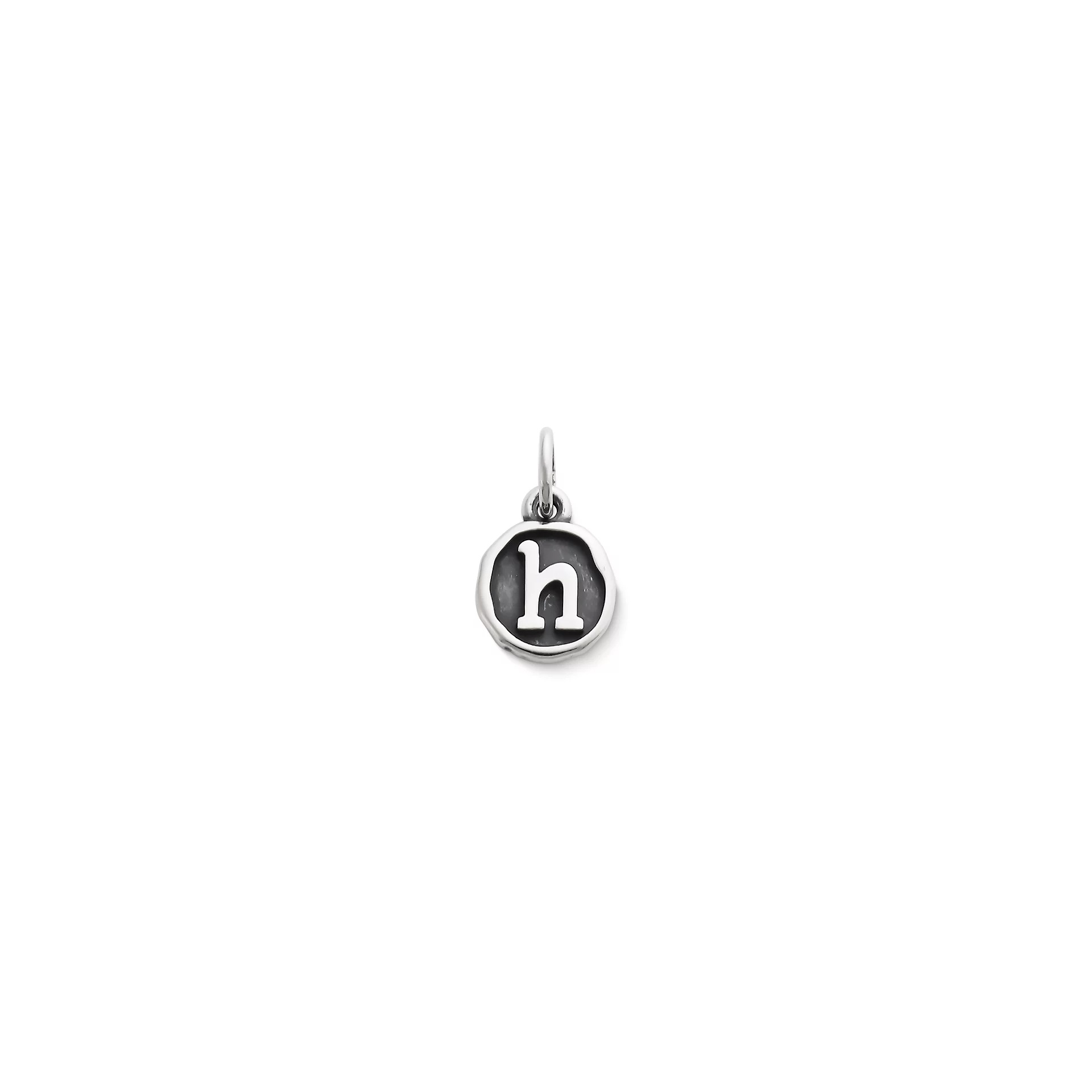 Vintage Type Initial Charm