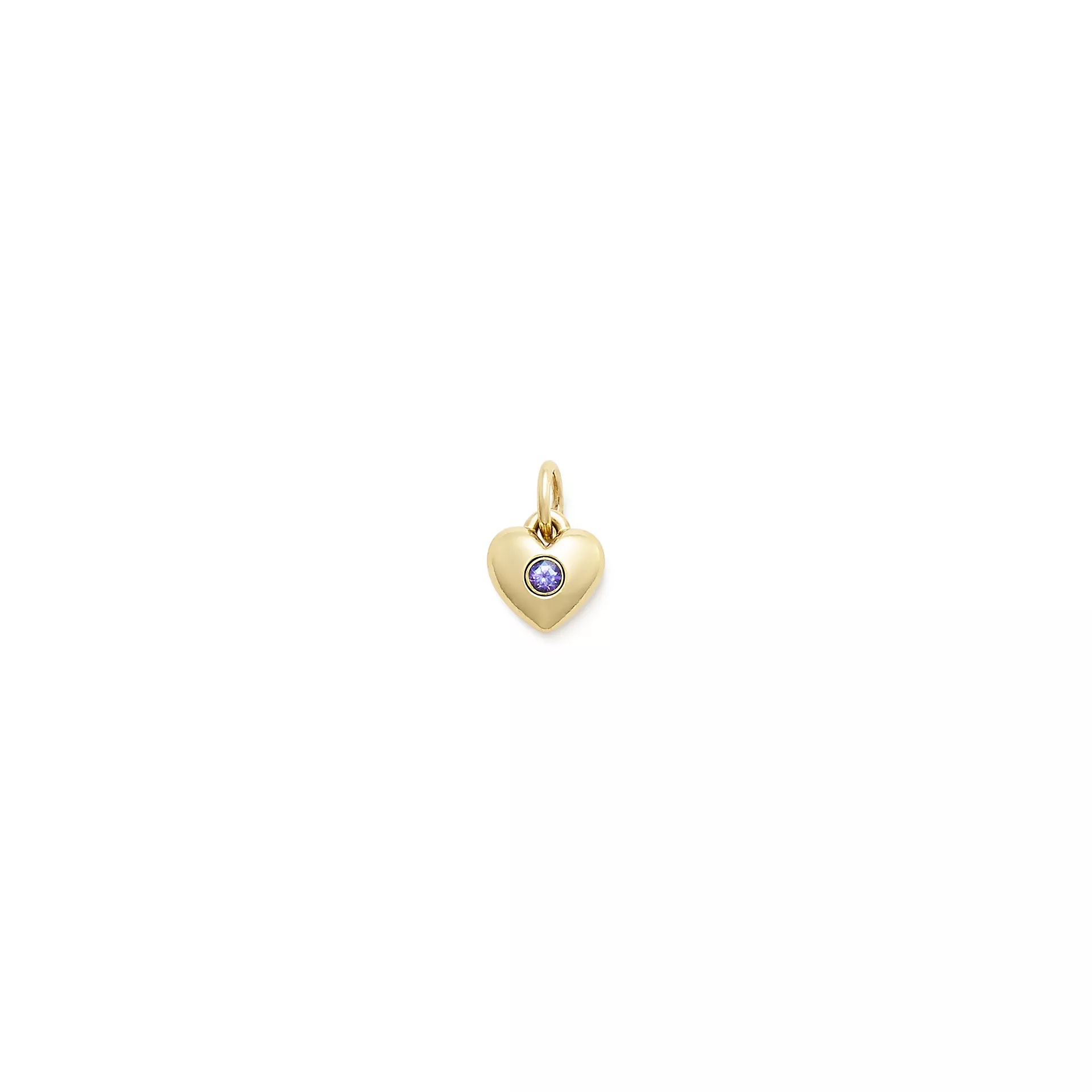 Keepsake Heart Birthstone Charm