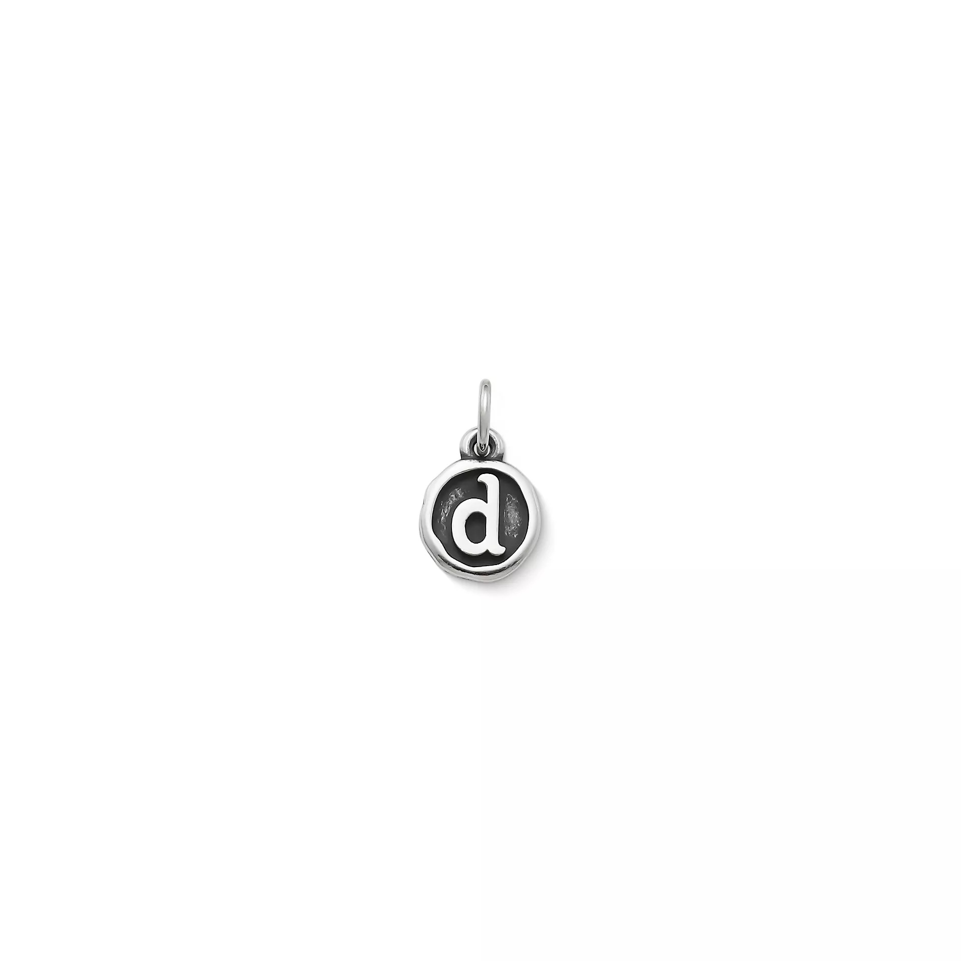 Vintage Type Initial Charm