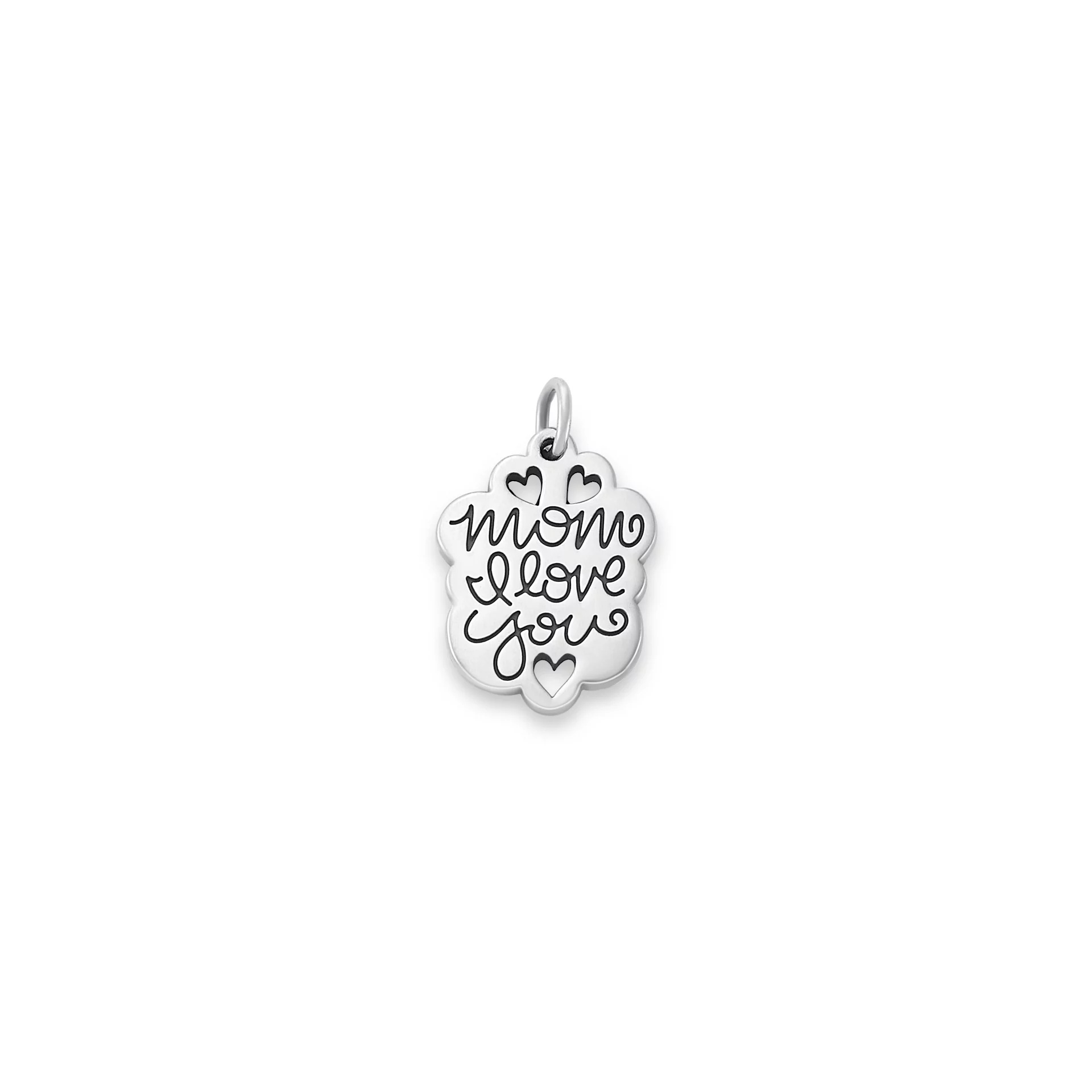 Mom I Love You Charm