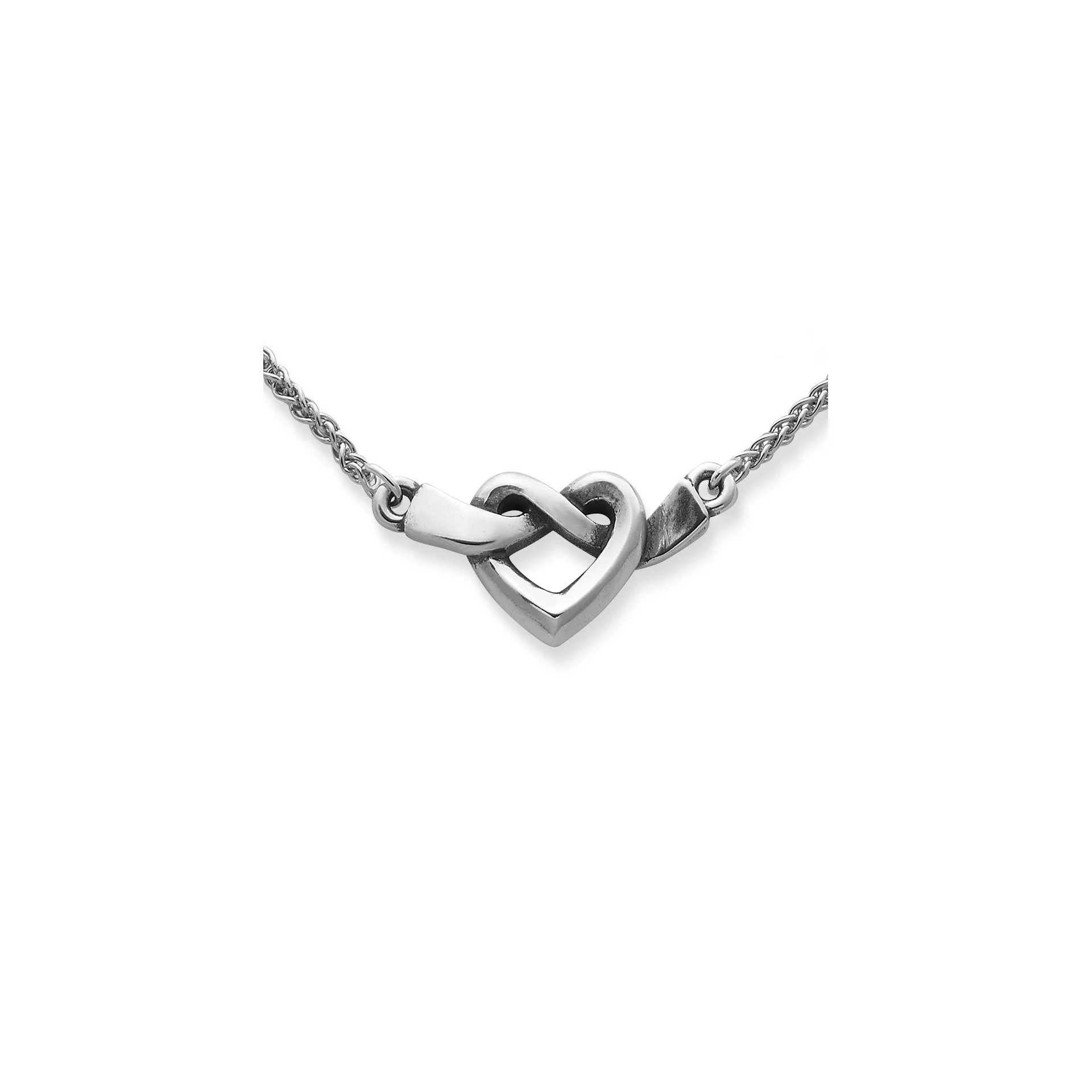 Heart Knot Necklace