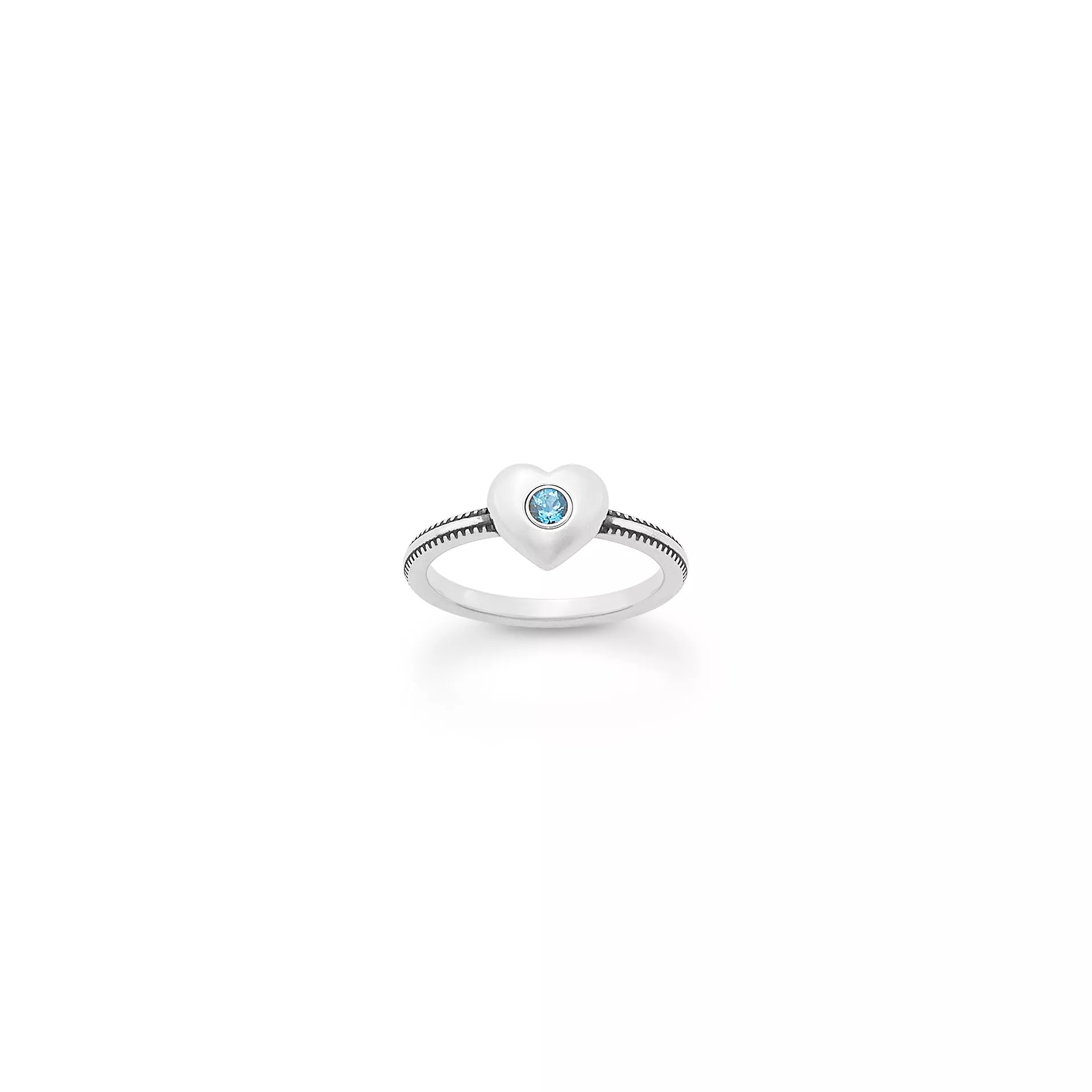 Keepsake Heart Birthstone Ring