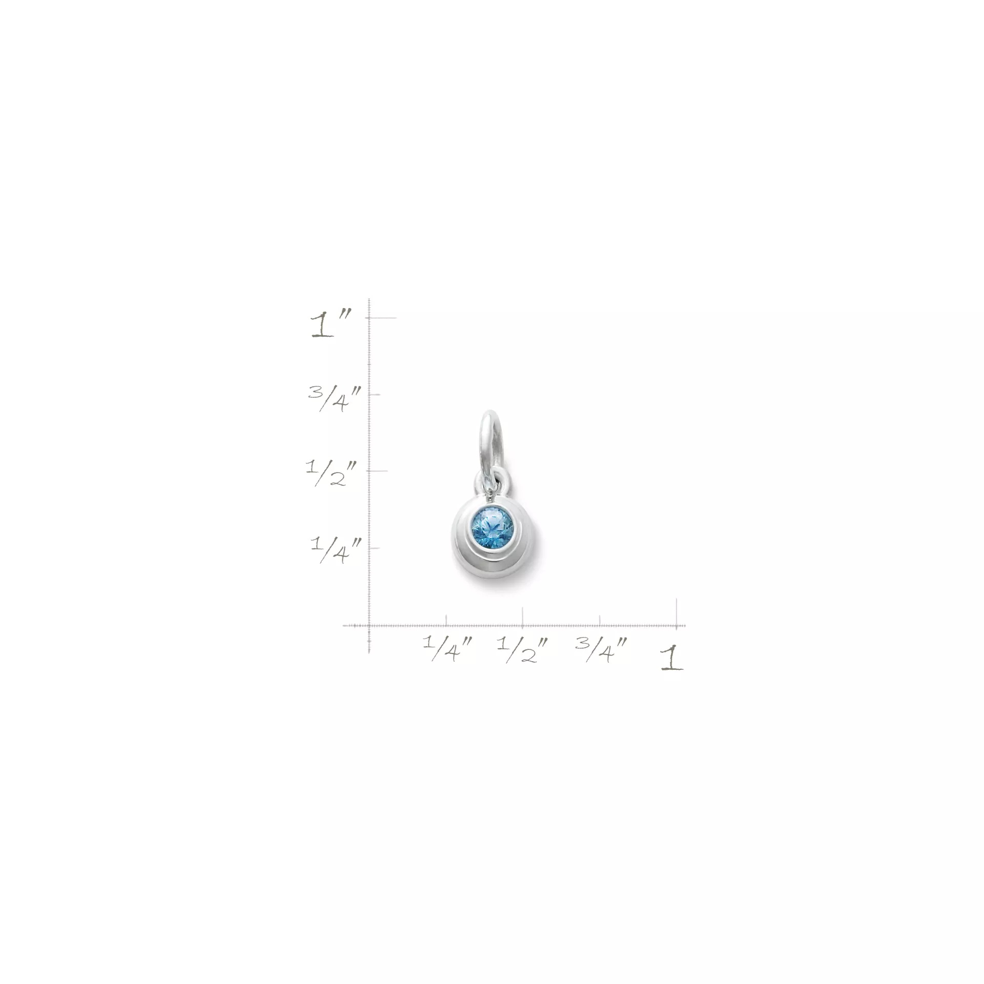 Avery Remembrance Birthstone Charm