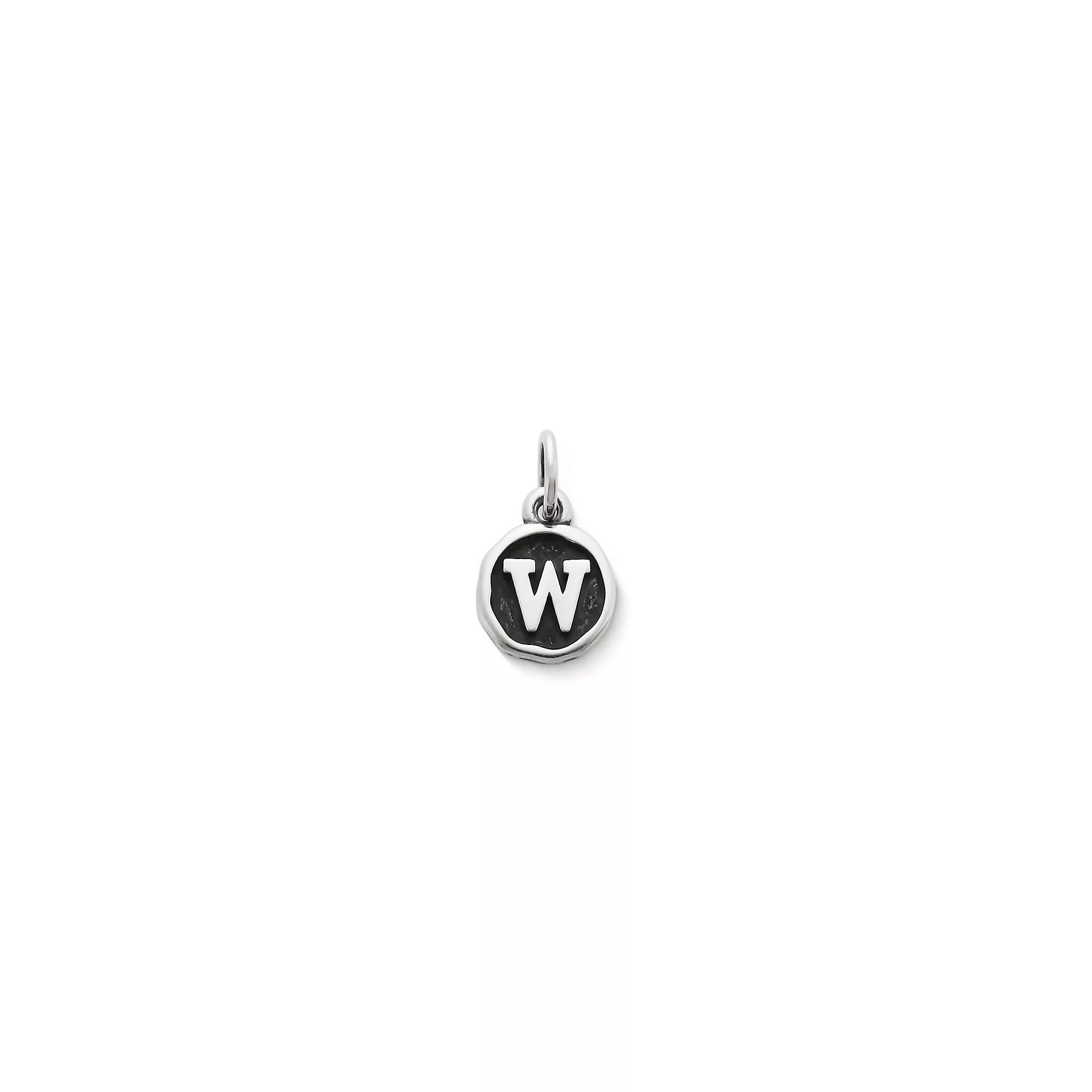 Vintage Type Initial Charm