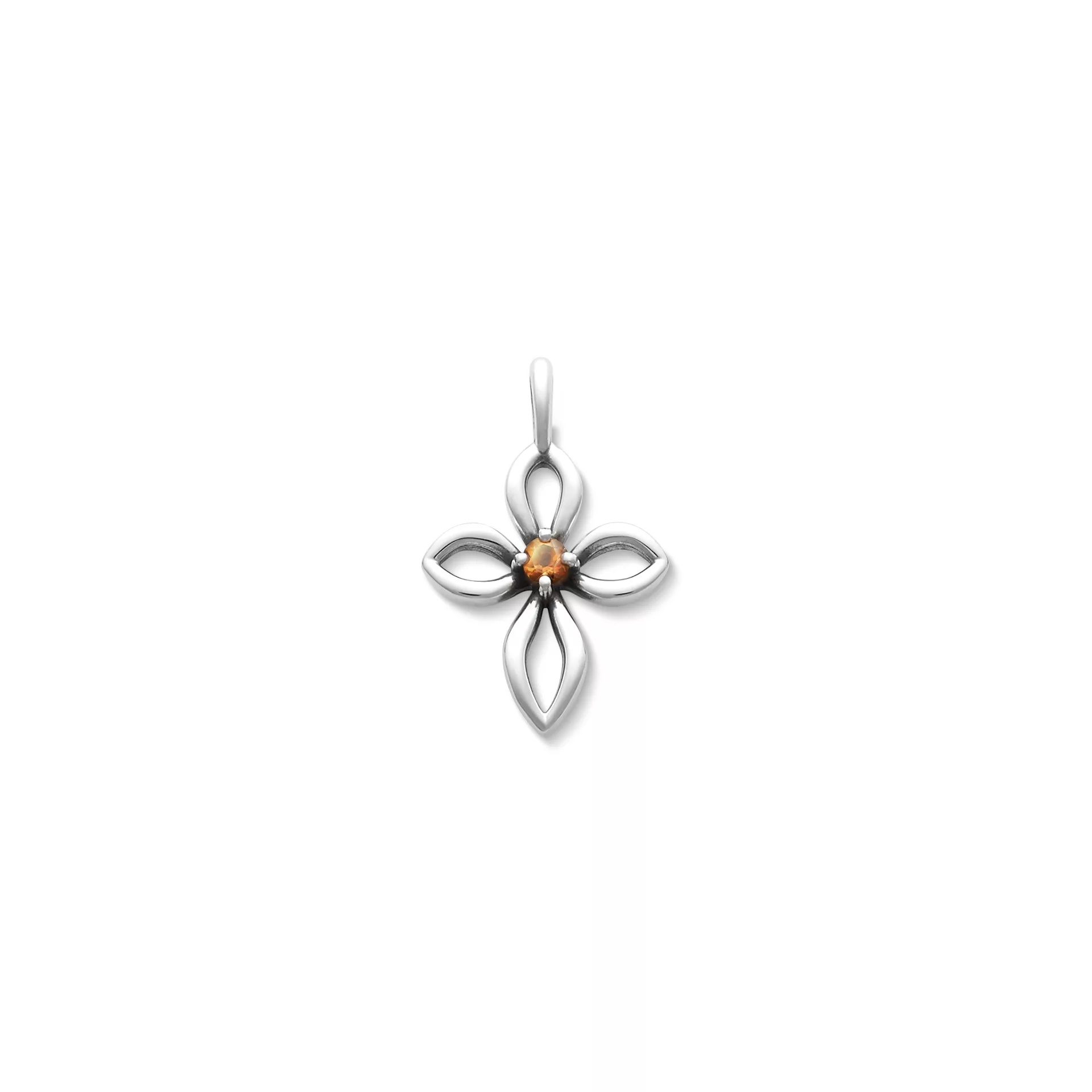 Avery Remembrance Birthstone Cross Pendant