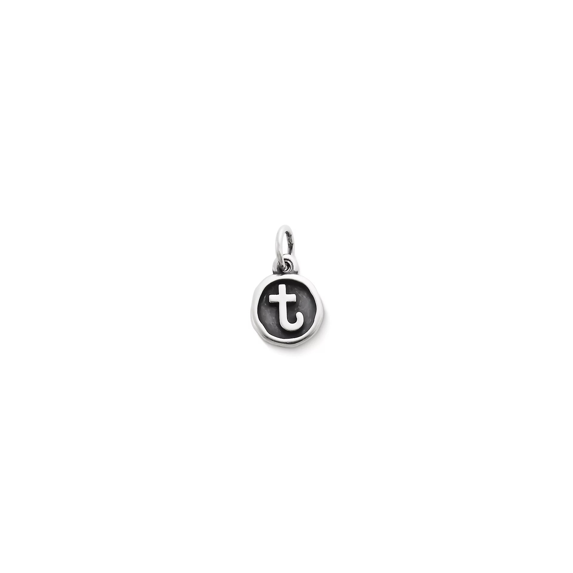 Vintage Type Initial Charm