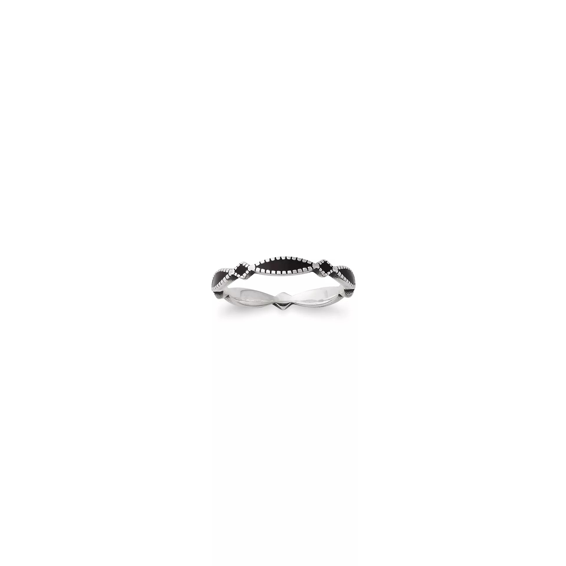 Enamel Cordoba Stacker Ring
