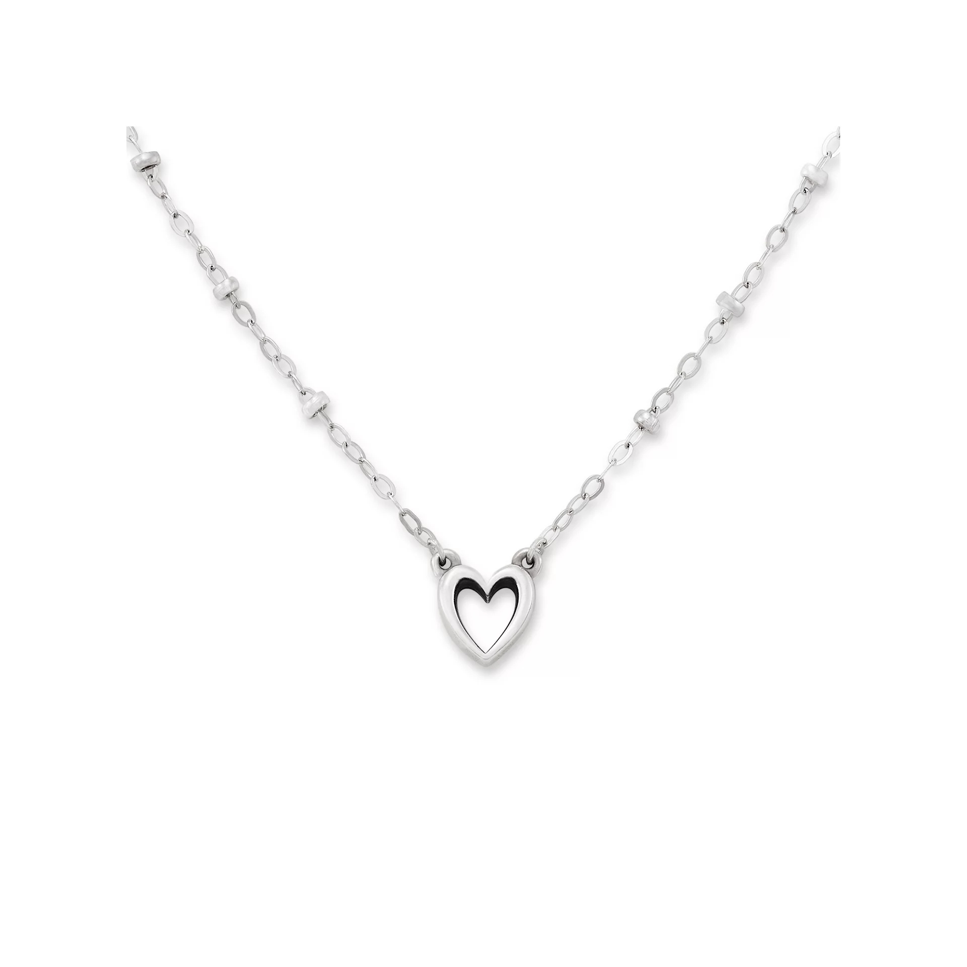 Delicate Heart Beaded Necklace