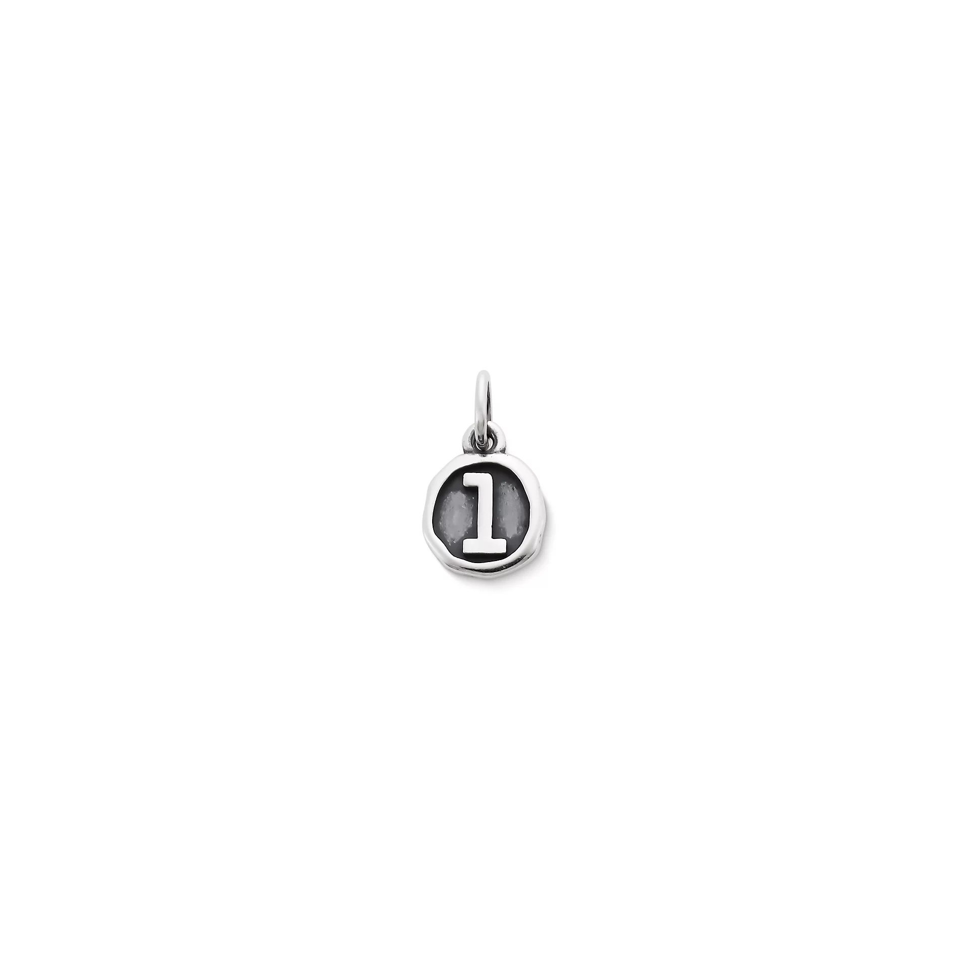 Vintage Type Initial Charm