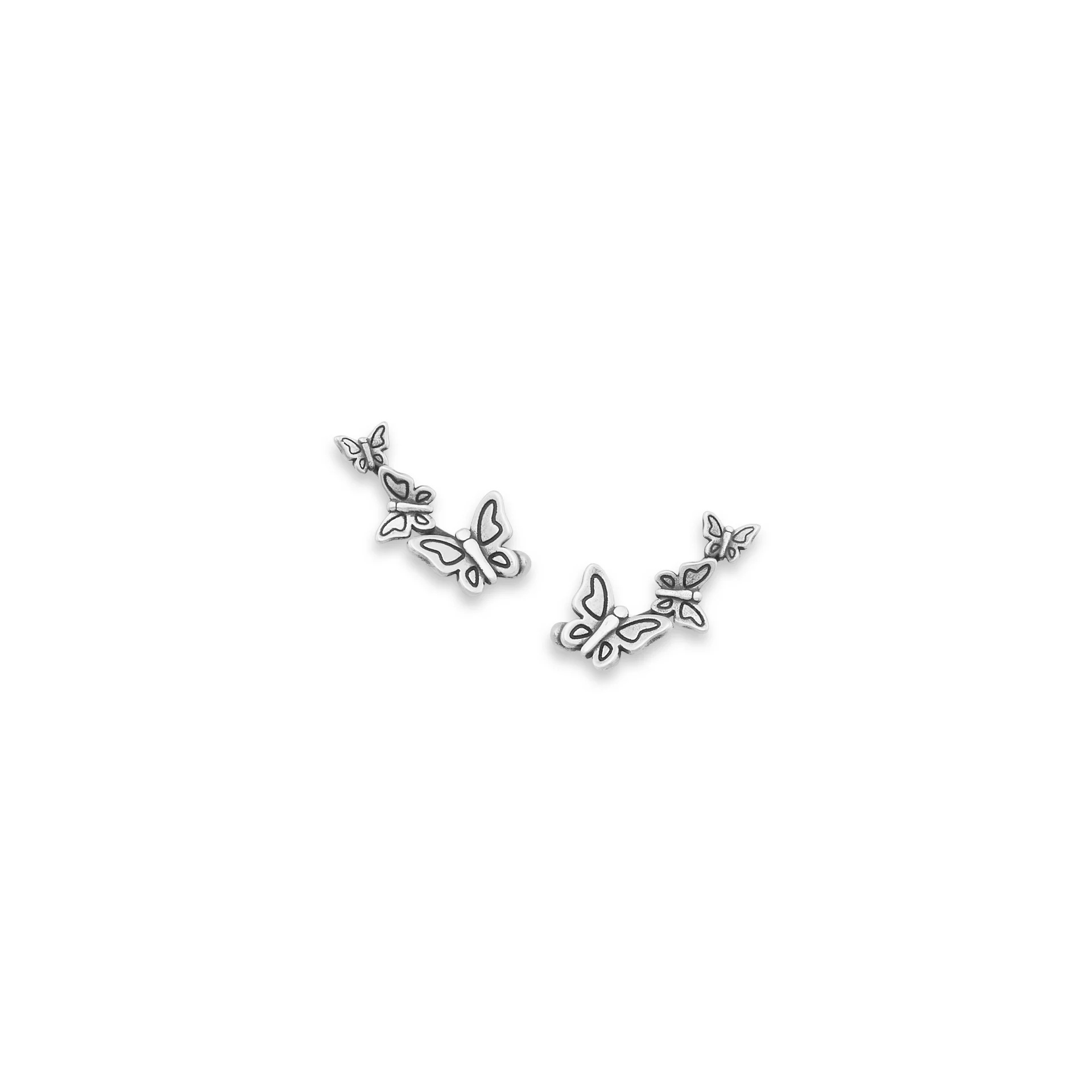Dancing Butterfly Ear Climbers