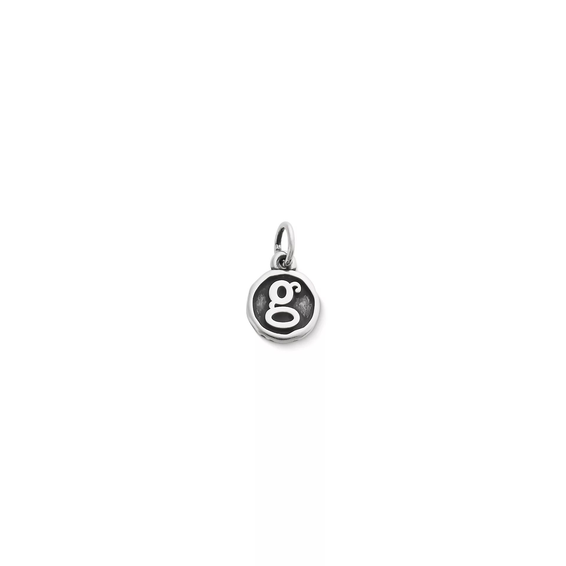 Vintage Type Initial Charm