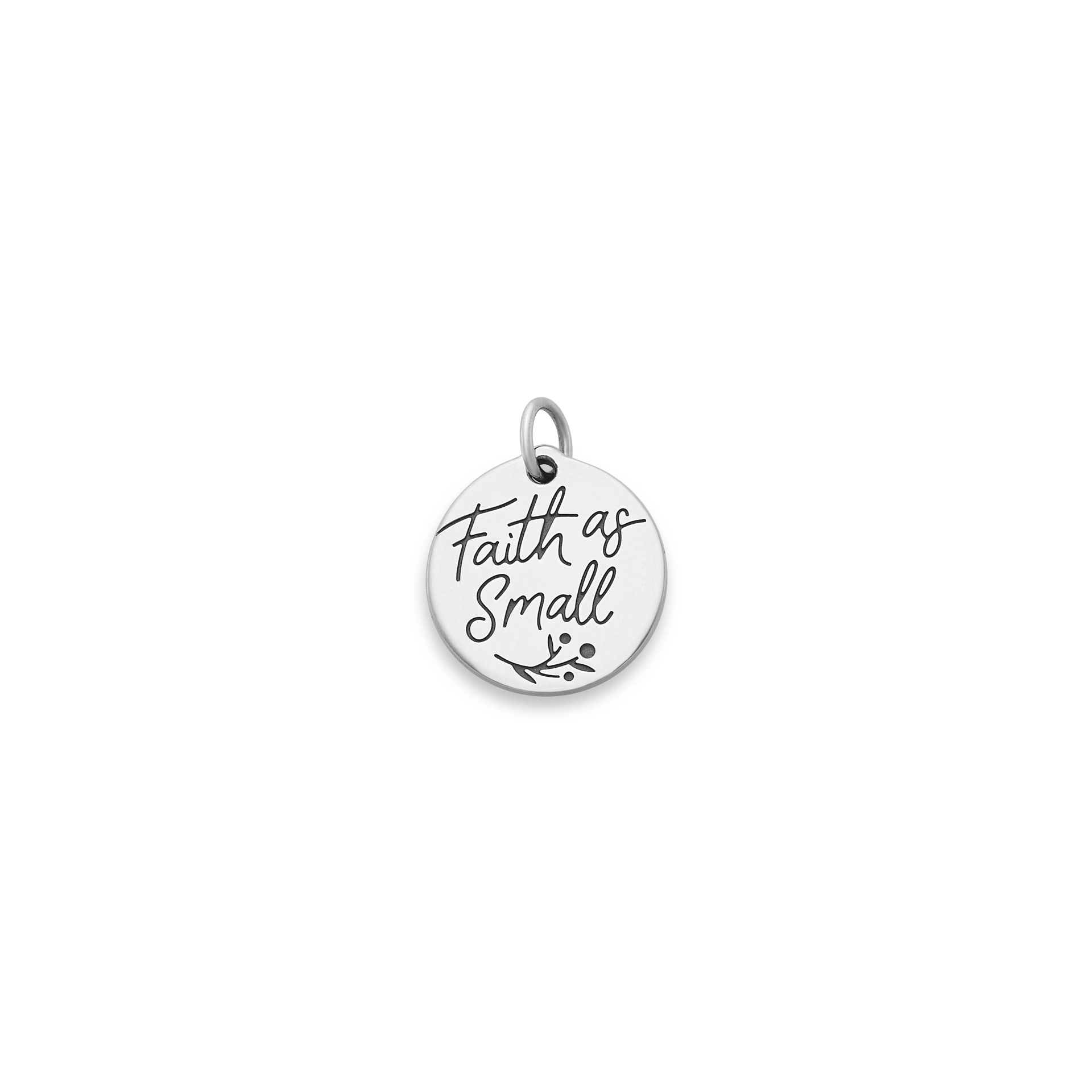 Faith as Small as a Mustard Seed Charm