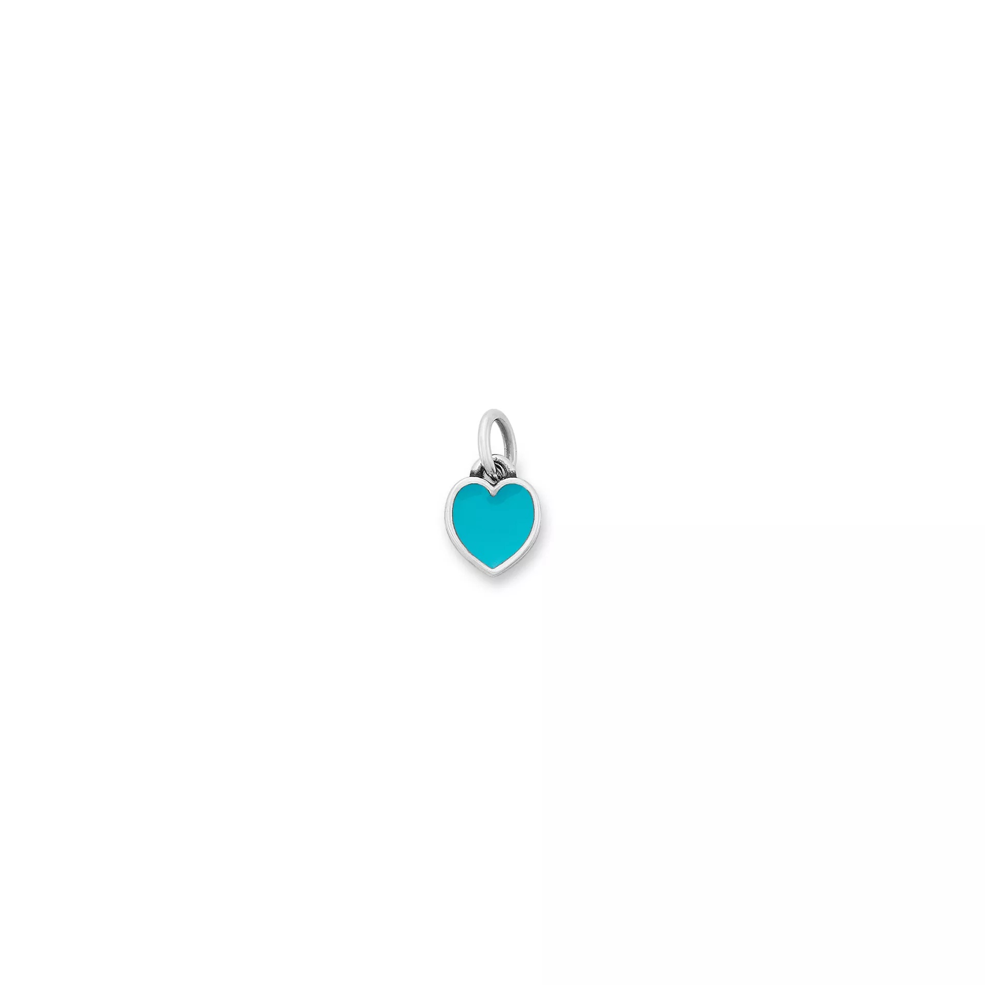 Enamel Connected Hearts Charm