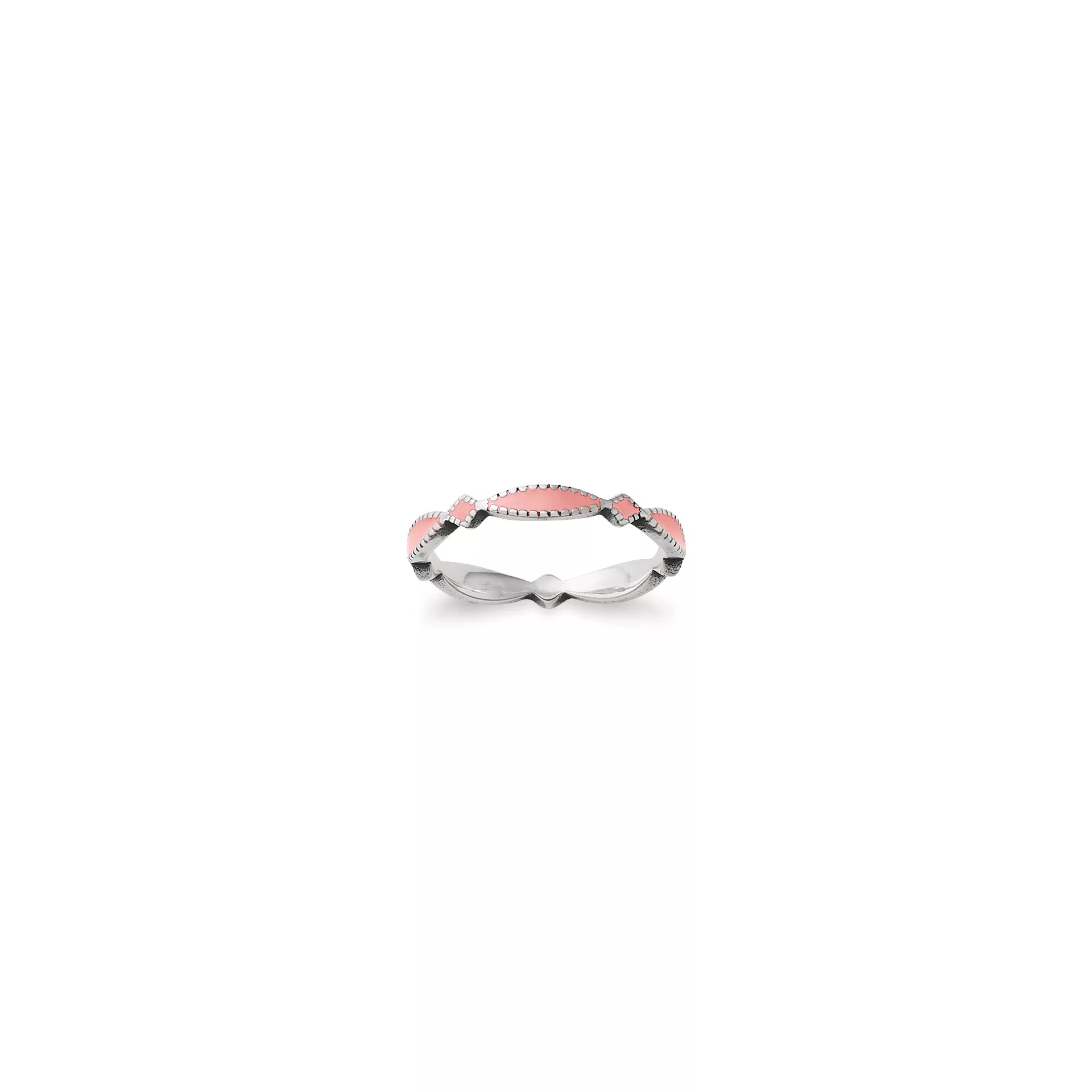 Enamel Cordoba Stacker Ring