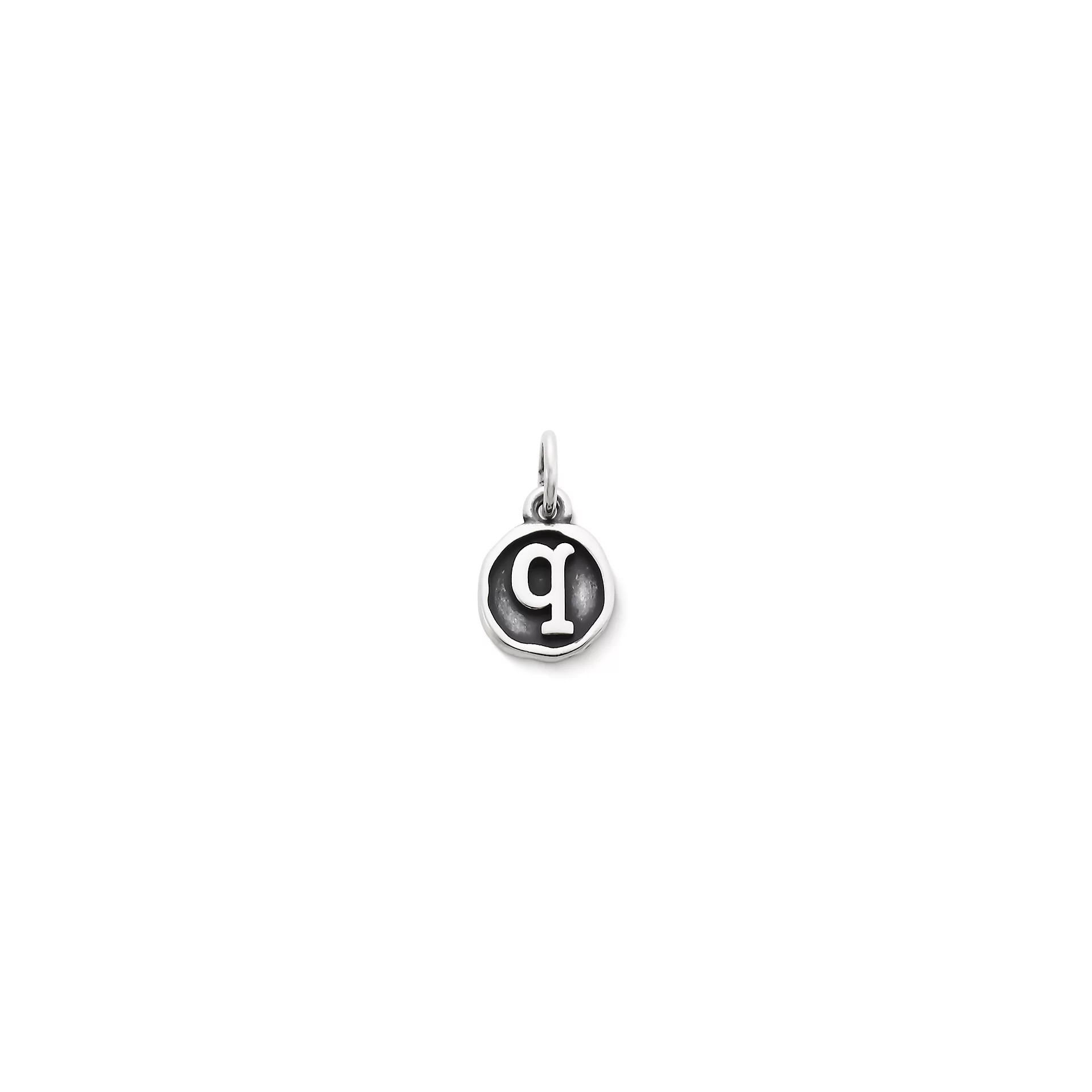 Vintage Type Initial Charm