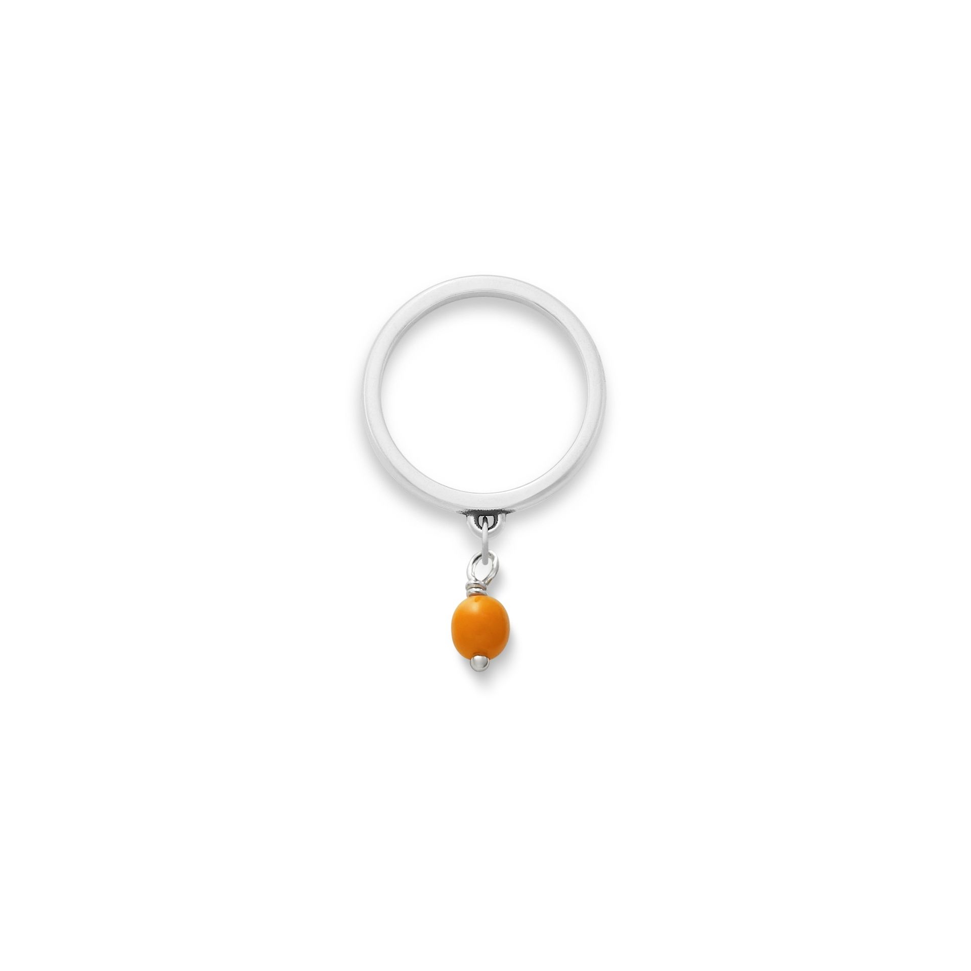 Glass Enhancer Bead Dangle Ring
