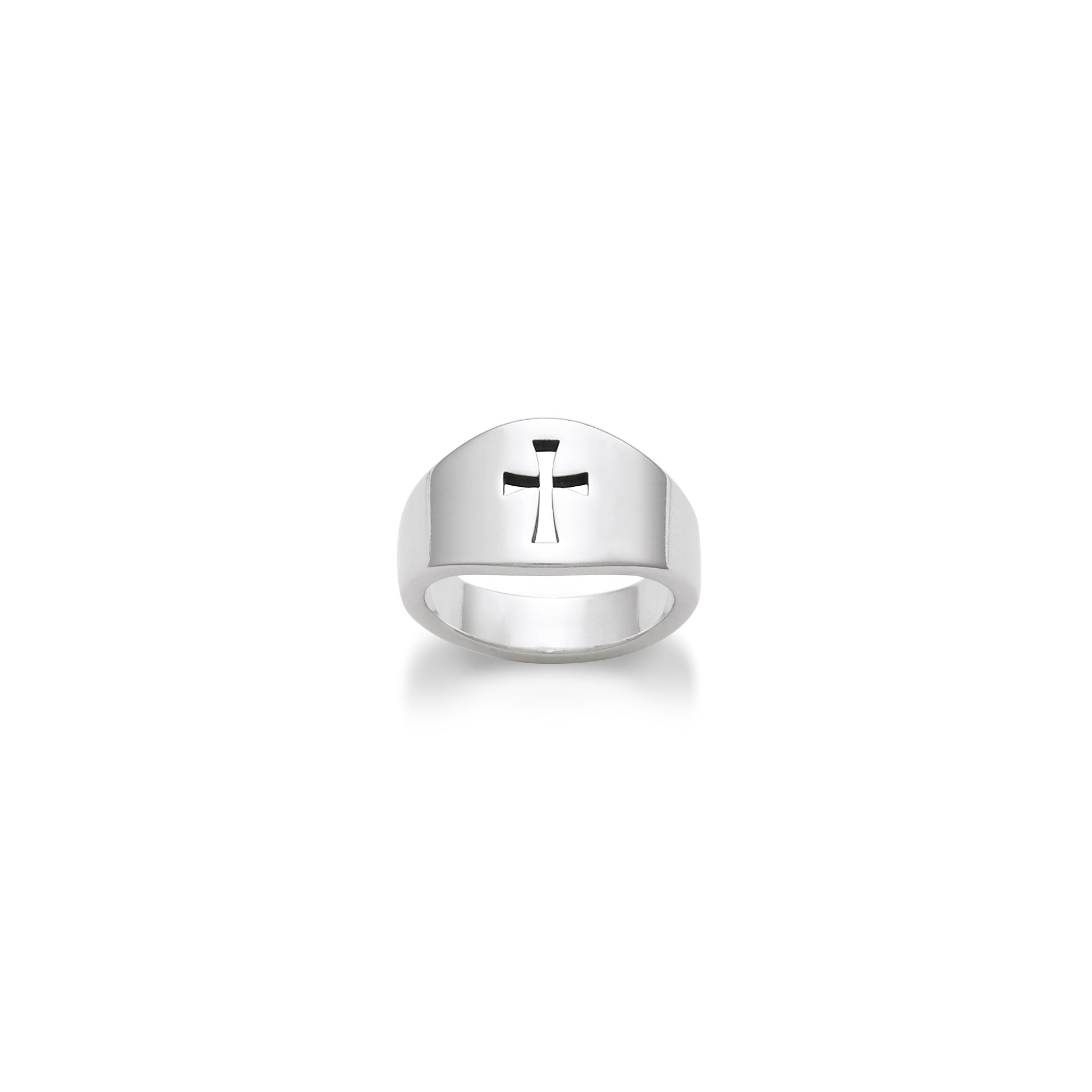 Wide Crosslet Ring