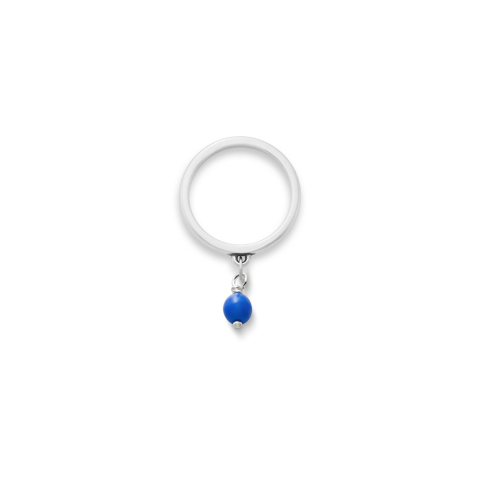 Glass Enhancer Bead Dangle Ring