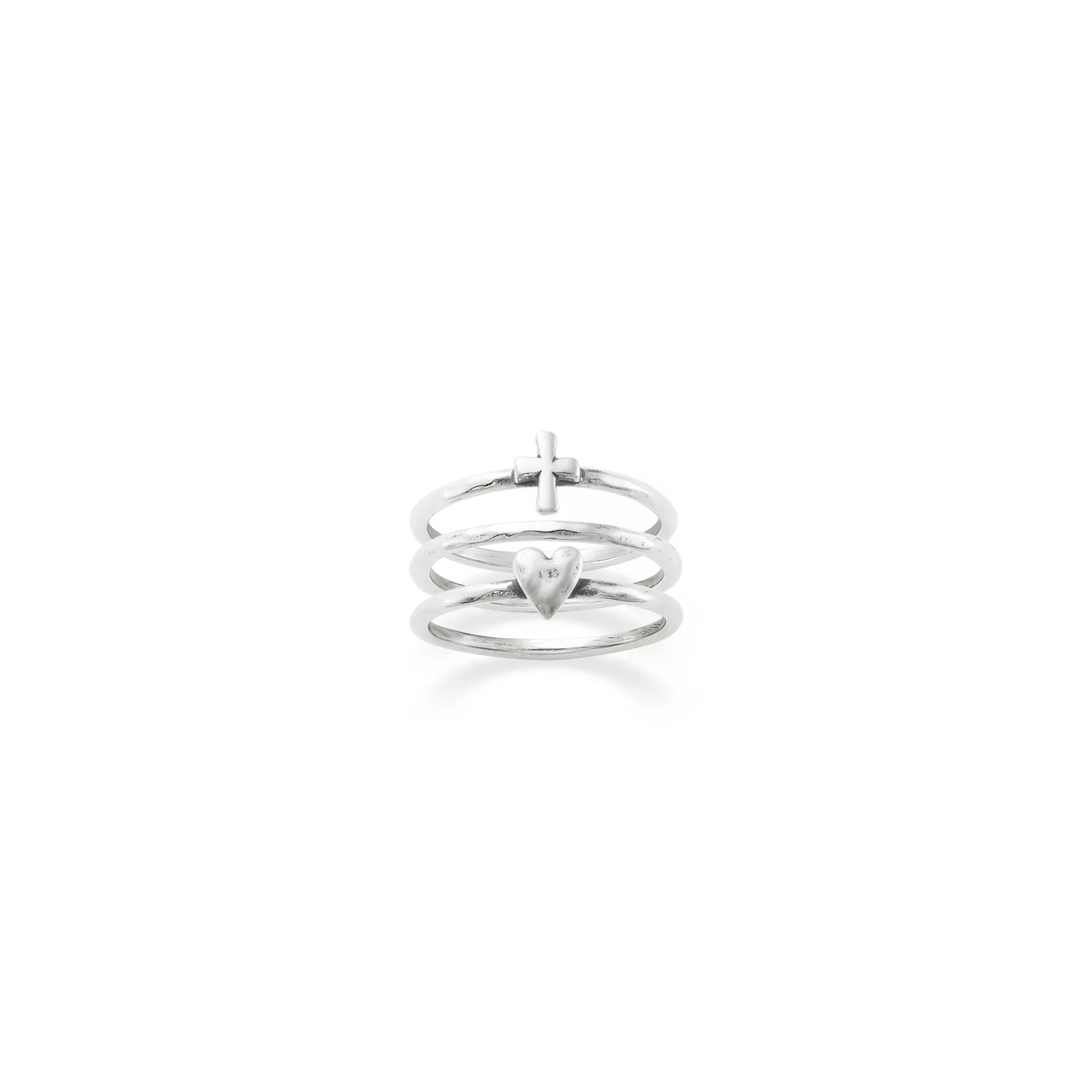 Faith and Love Ring Set