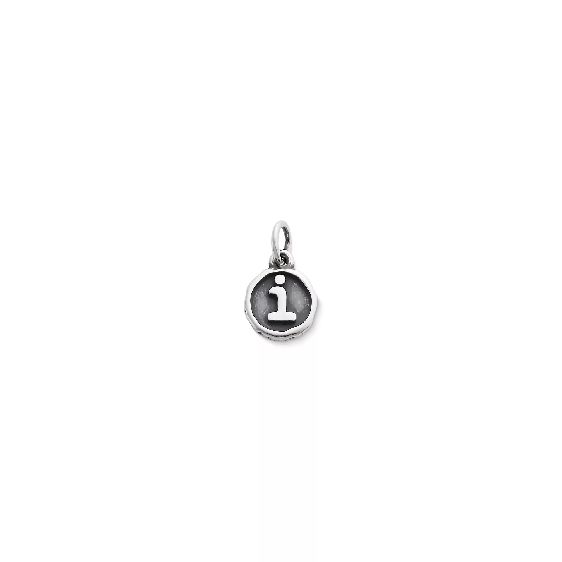 Vintage Type Initial Charm
