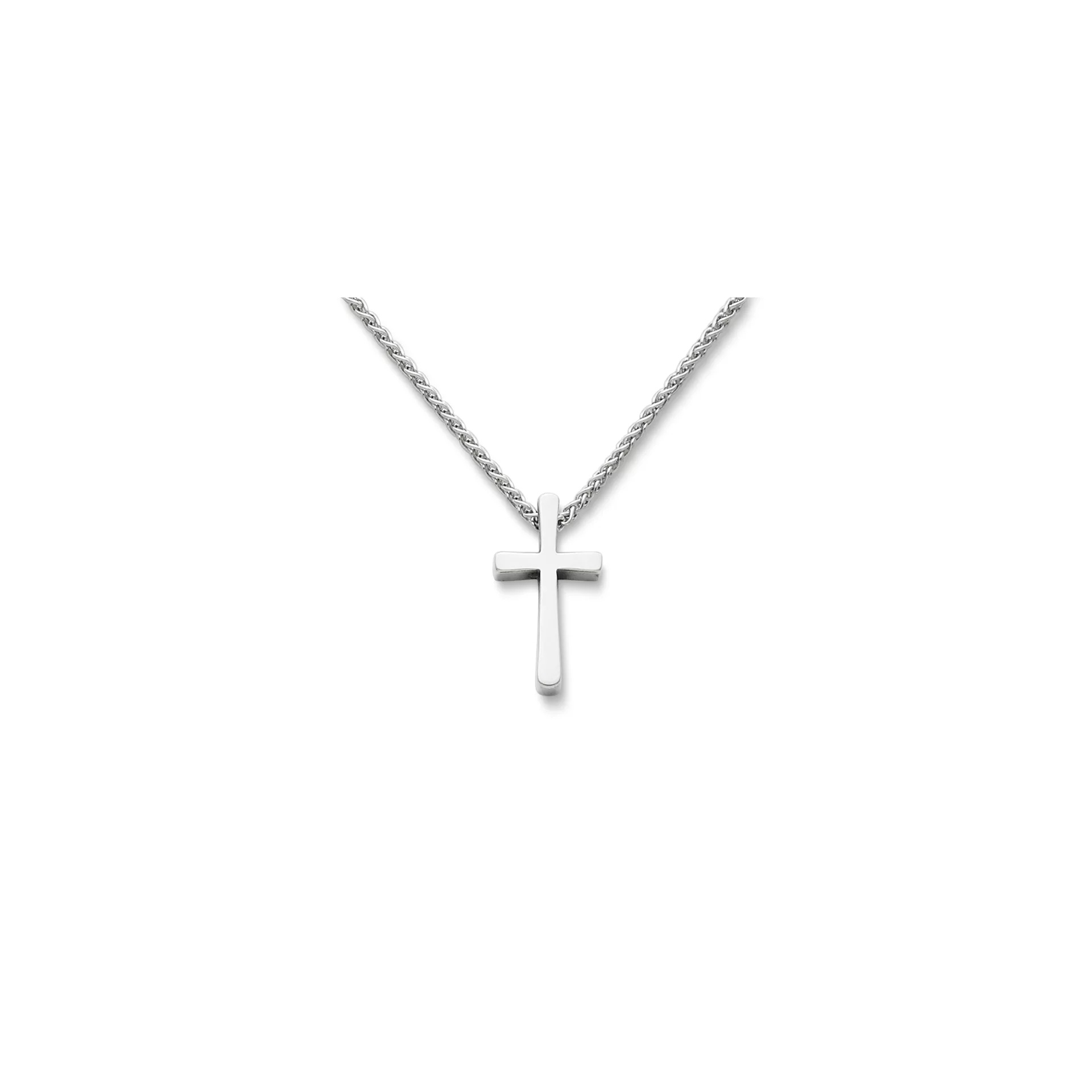 Petite Latin Cross Necklace