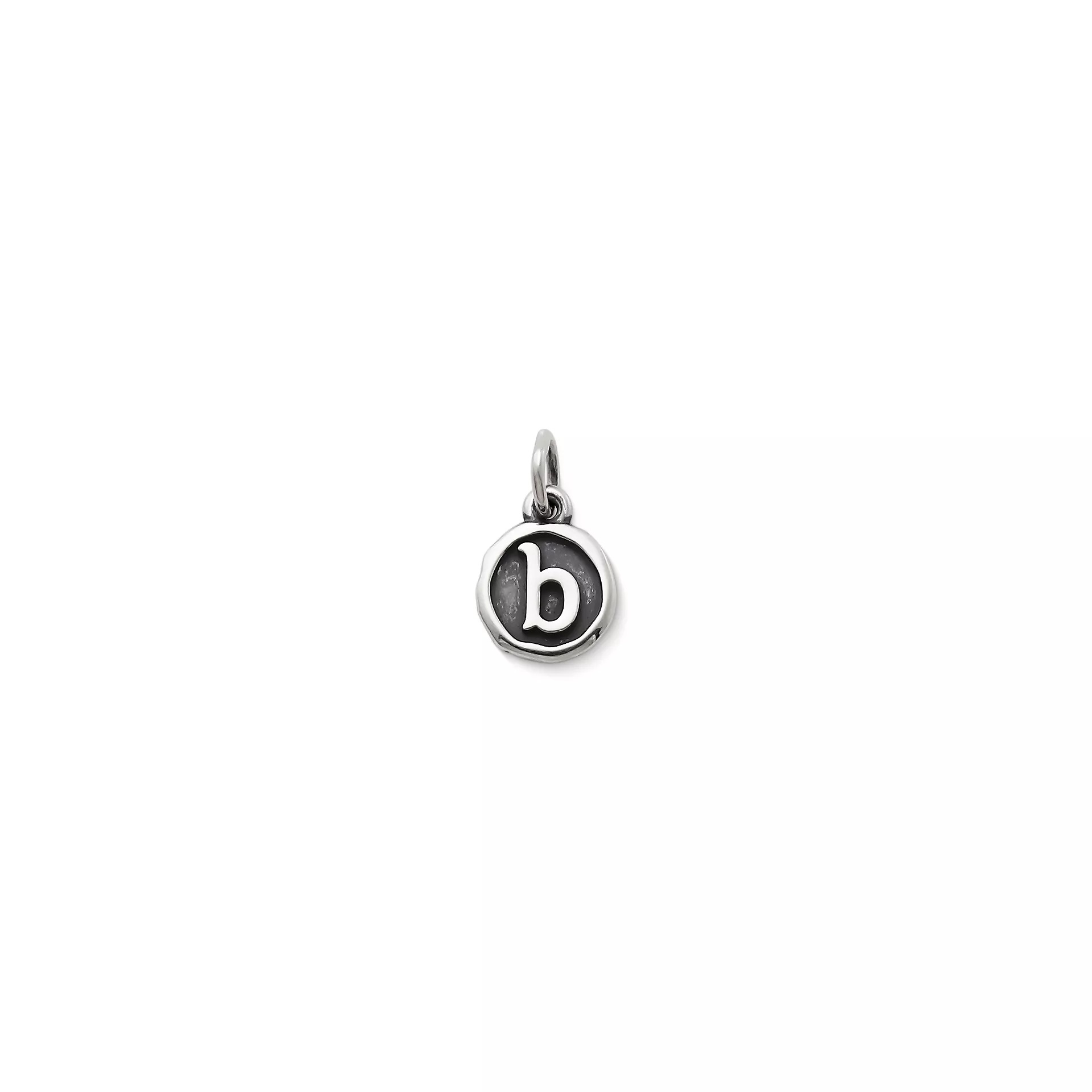 Vintage Type Initial Charm