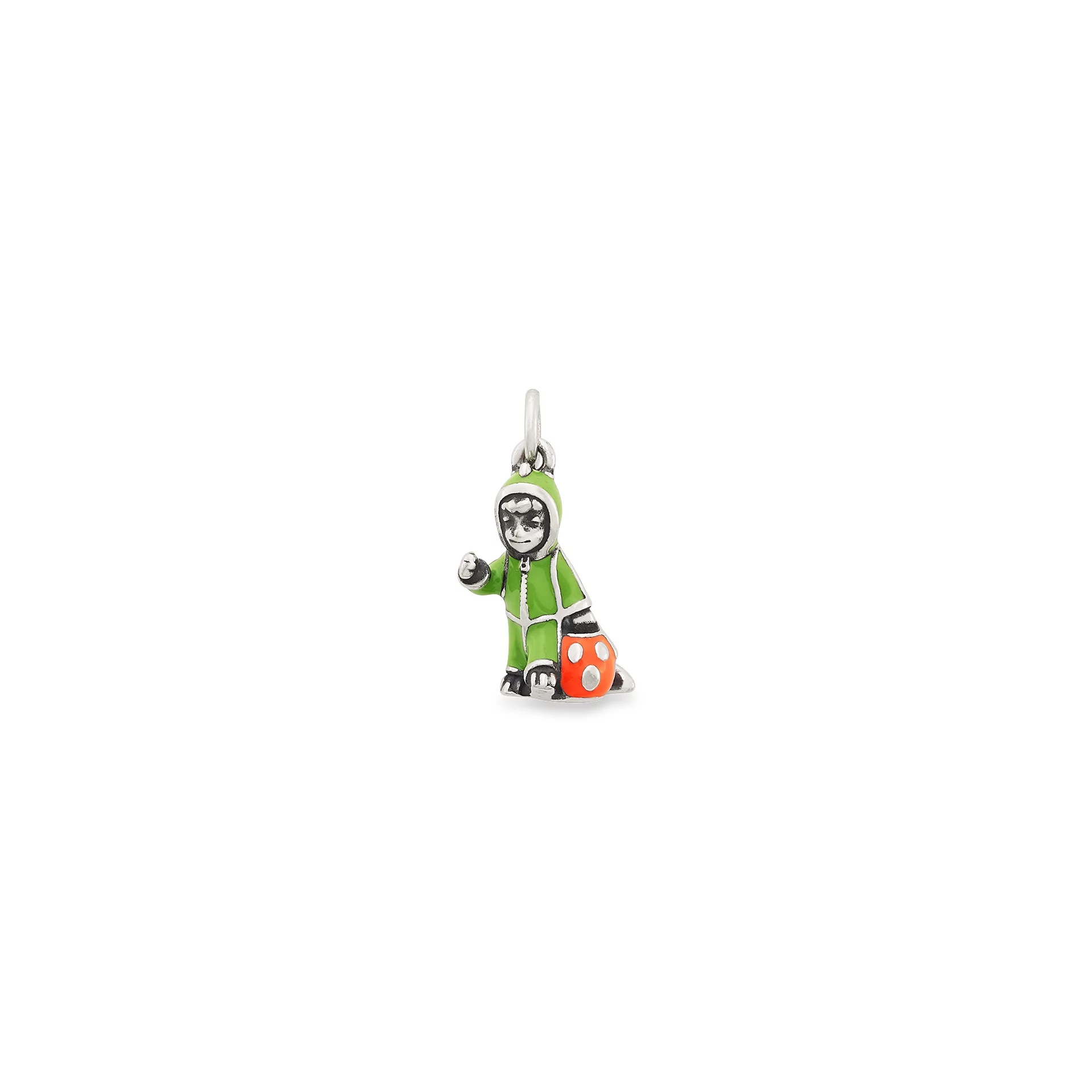 Enamel Halloween Dinosaur Costume Charm