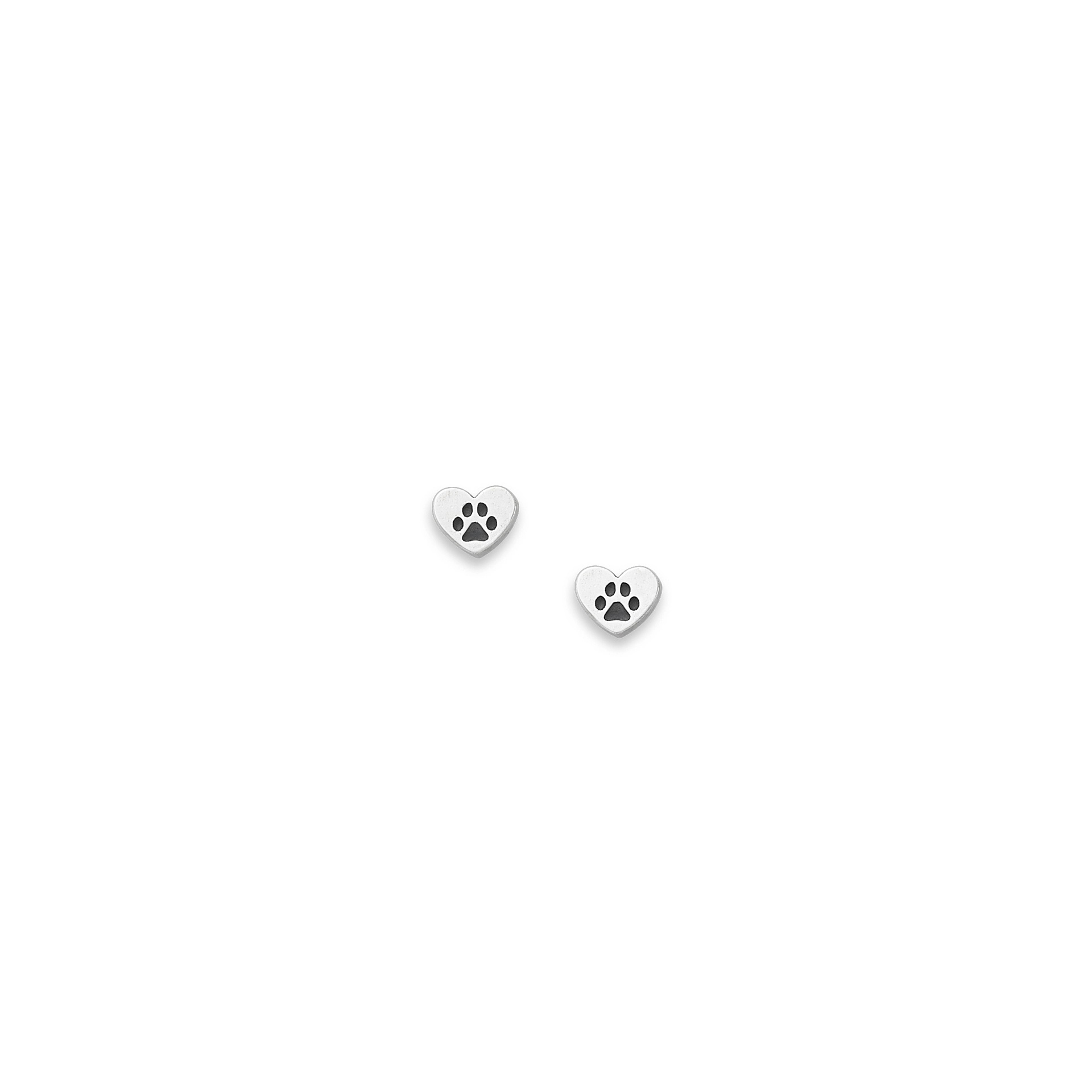 Love My Pet Heart Studs