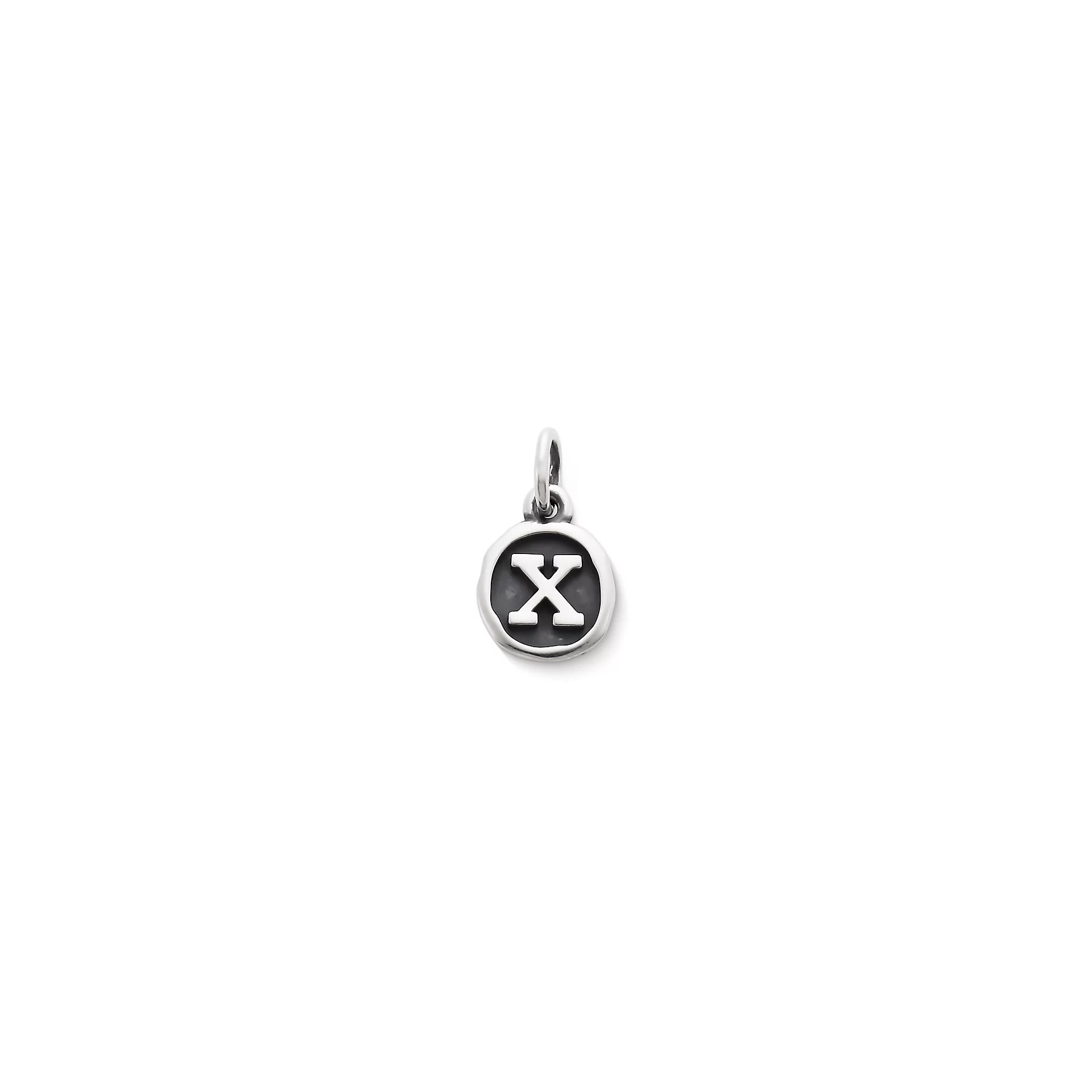 Vintage Type Initial Charm