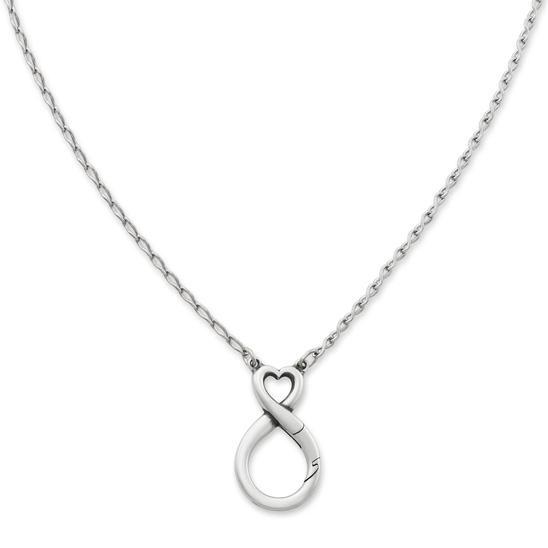 Endless Love Changeable Charm Holder Necklace
