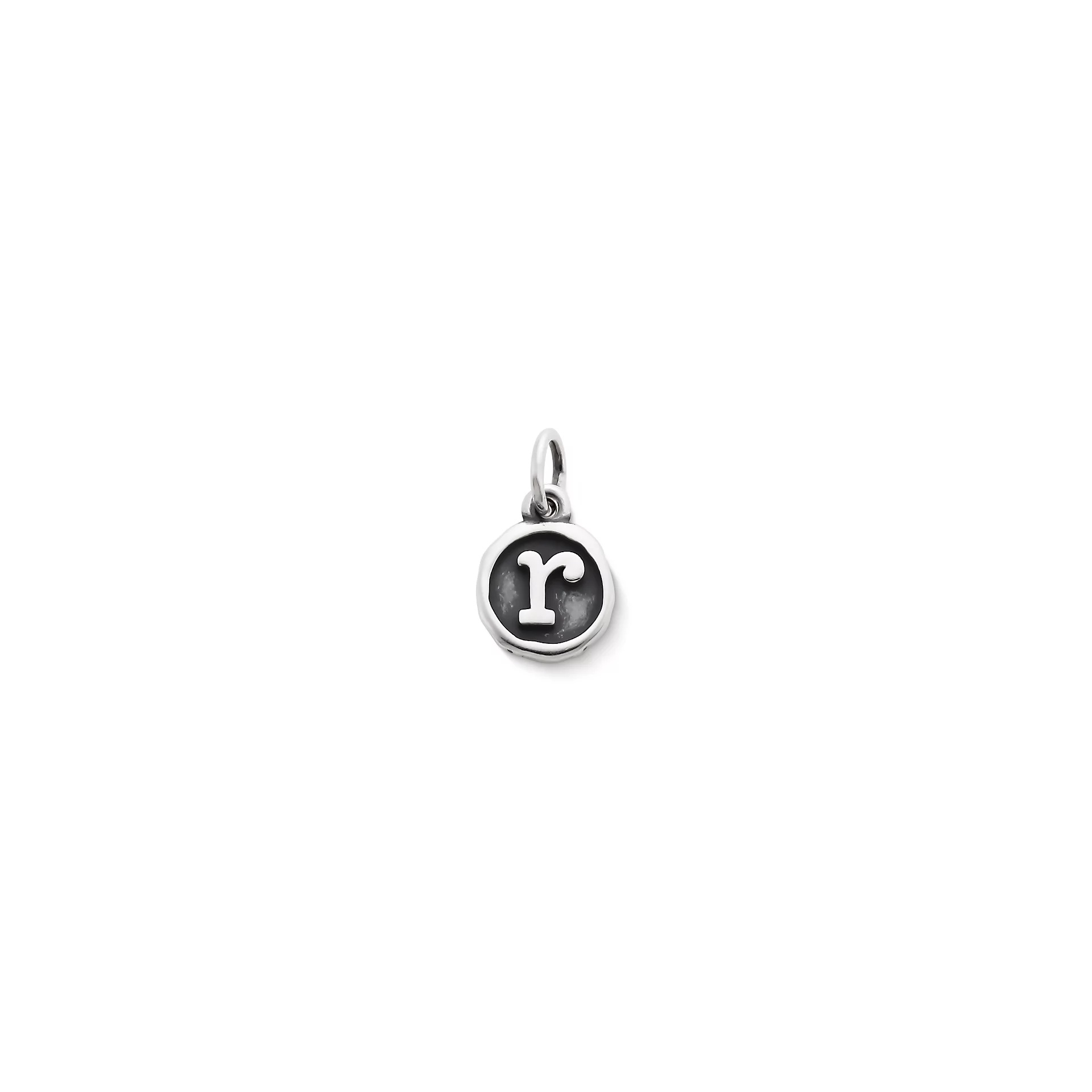 Vintage Type Initial Charm