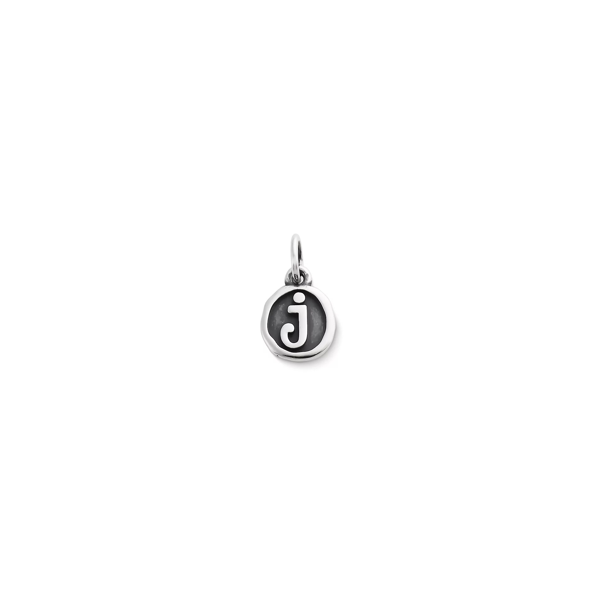 Vintage Type Initial Charm