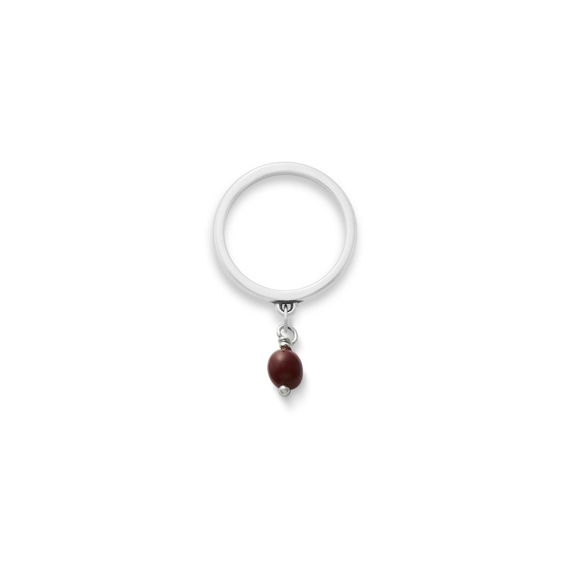 Glass Enhancer Bead Dangle Ring