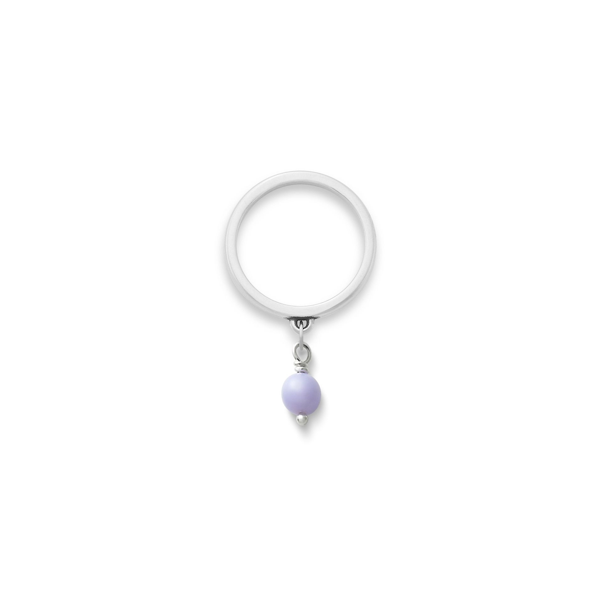 Glass Enhancer Bead Dangle Ring